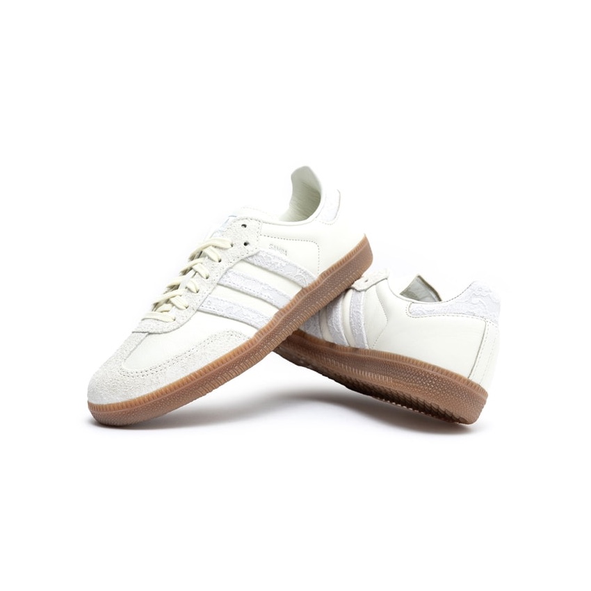 Adidas x Naked Tischtennis White Off White, Adidas x Naked Samba OG White Off White 착용 스타일 - 2