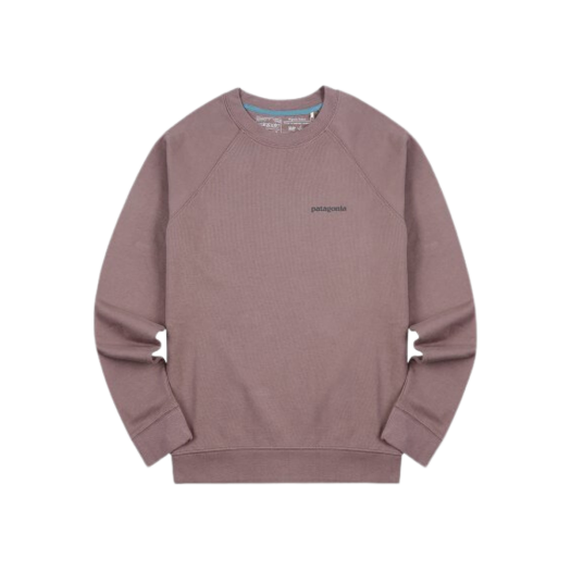 Patagonia P-6 Logo Organic Crew Sweatshirt Dusky Brown