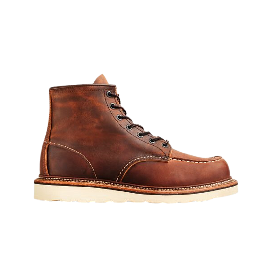 레드윙 6인치 목 토 1907 카퍼 러프앤터프 - D(Red Wing 6 Inch Classic Moc Toe 1907 Copper Rough & Tough - D)