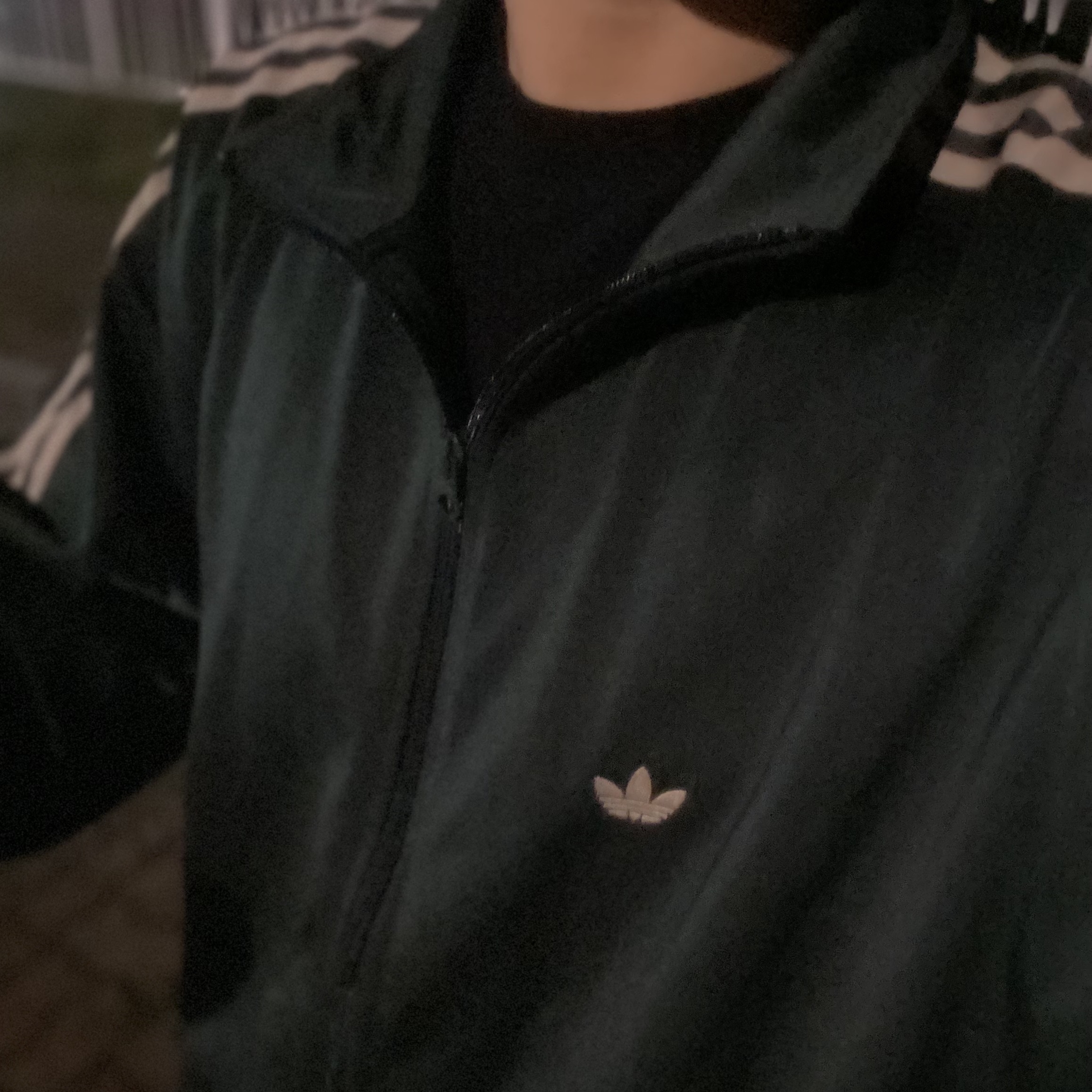 Adidas Originals Beckenbauer Track Jacket Shadow Green - KR Sizing 착용 스타일