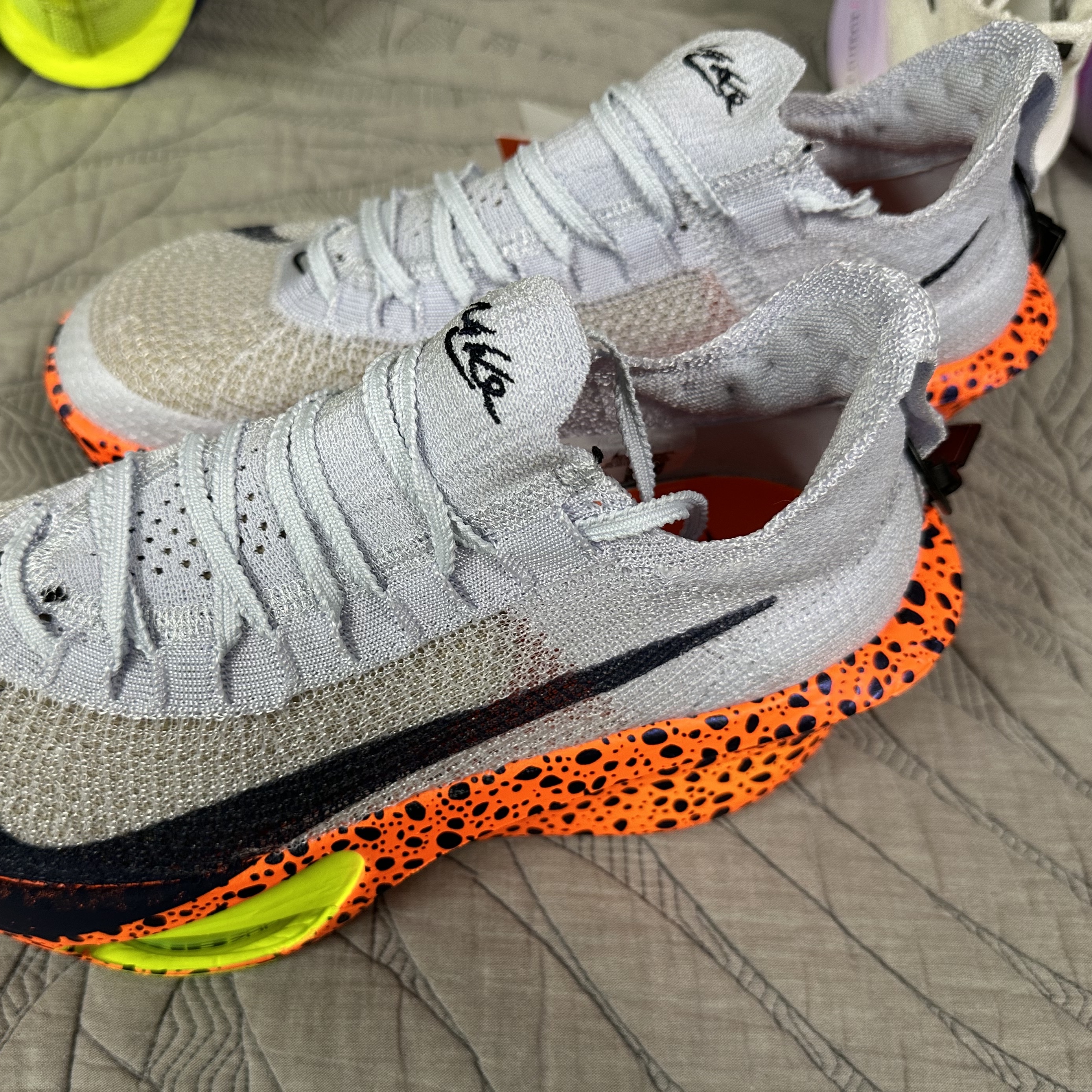 (W) Nike Air Zoom Alphafly Next% 3 Olympic Safari 착용 스타일 - 1