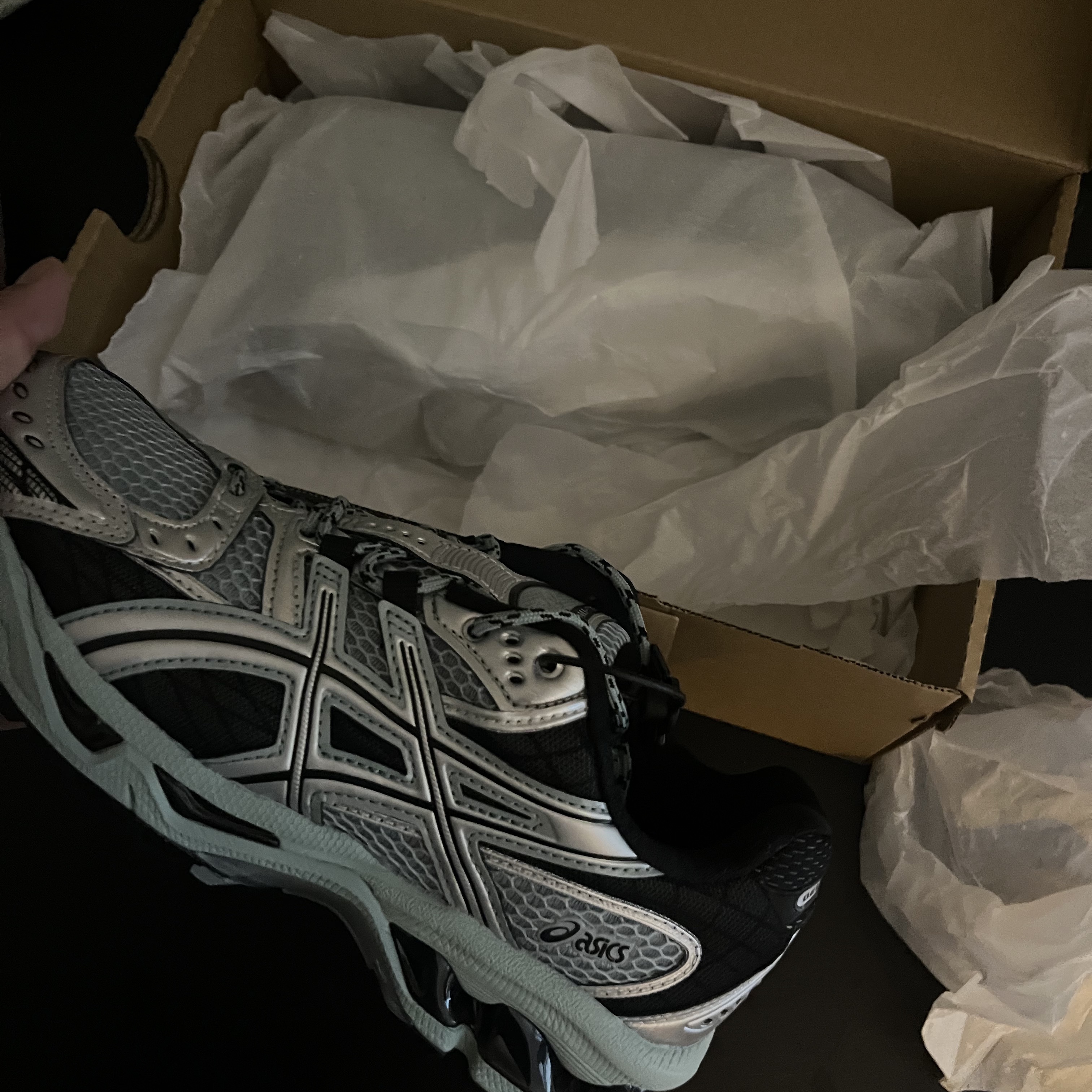 Asics Gel-Nimbus 10.1 Ocean Haze Pure Silver 착용 스타일 - 2