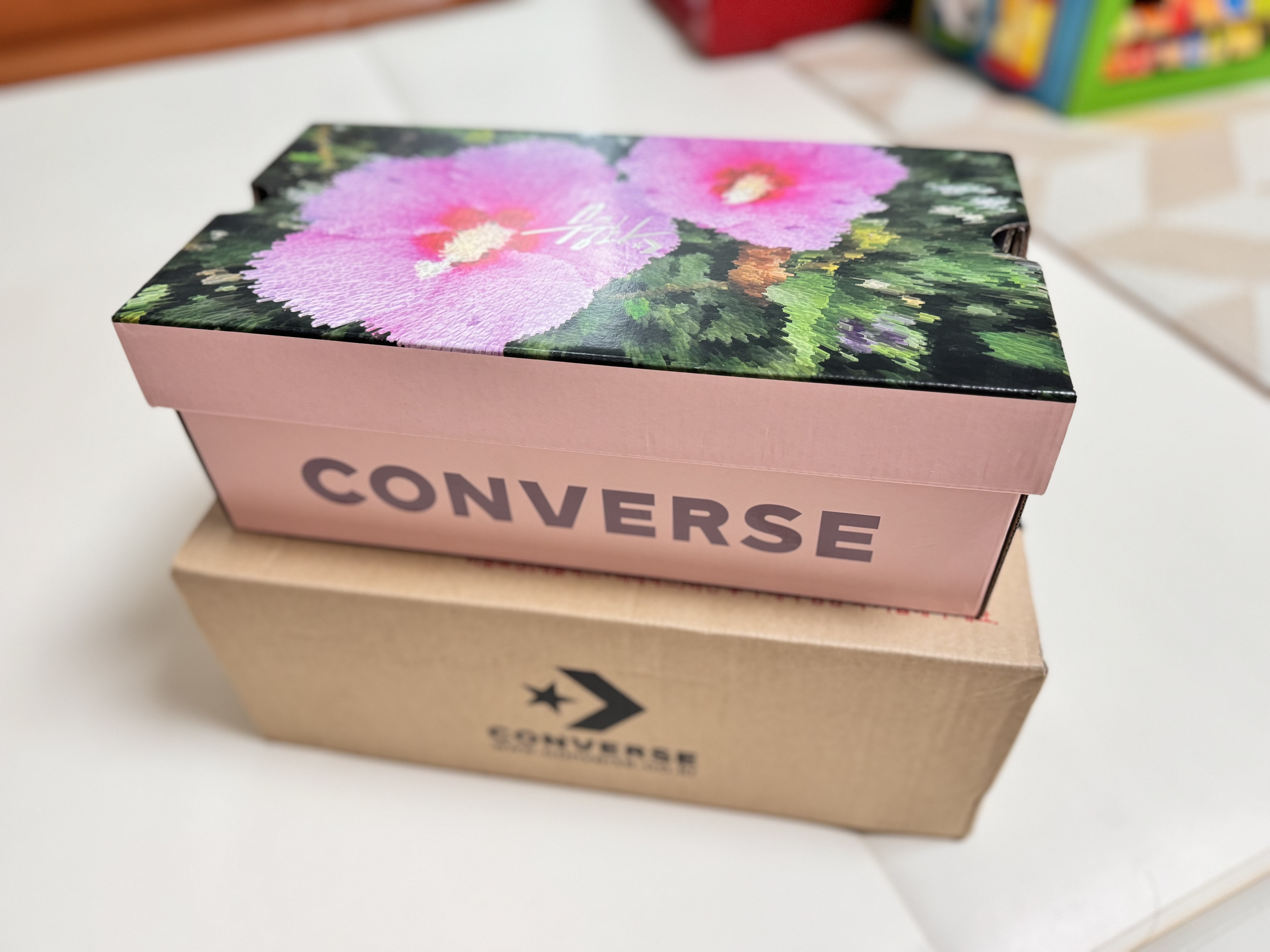 Converse One Star Pro Flower Light Orchid ์ฐฉ์ฉ ์คํ์ผ - 5
