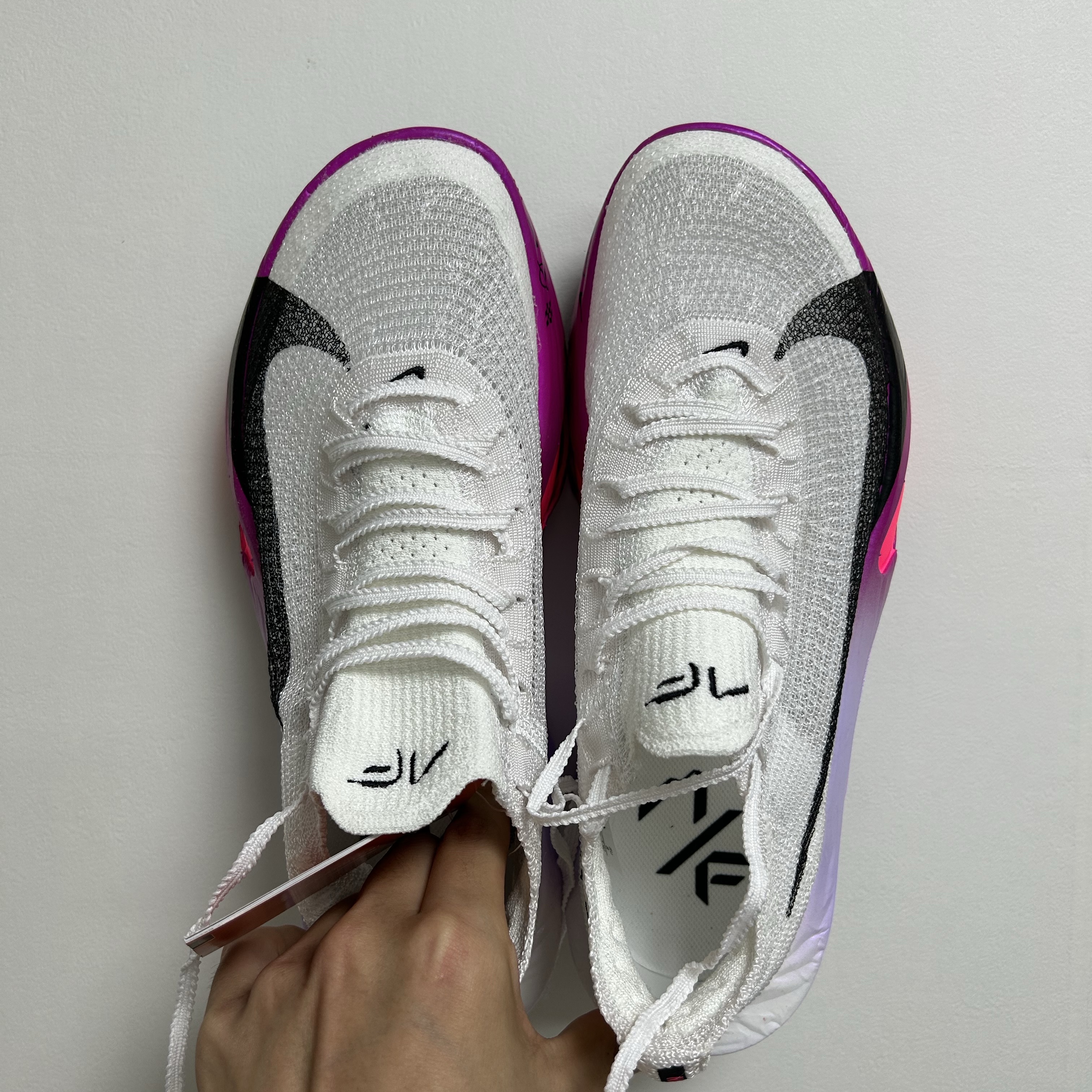 Nike Air Zoom Alphafly Next% 3 Hyper Pink 착용 스타일 - 3
