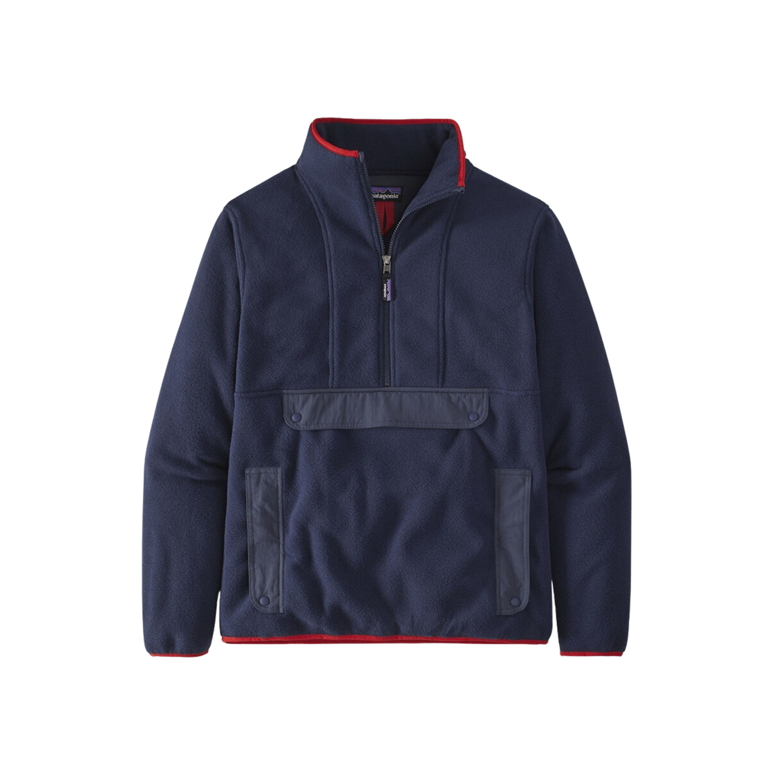 Patagonia Synchilla Fleece Anorak New Navy Smolder Blue 상세 이미지 1