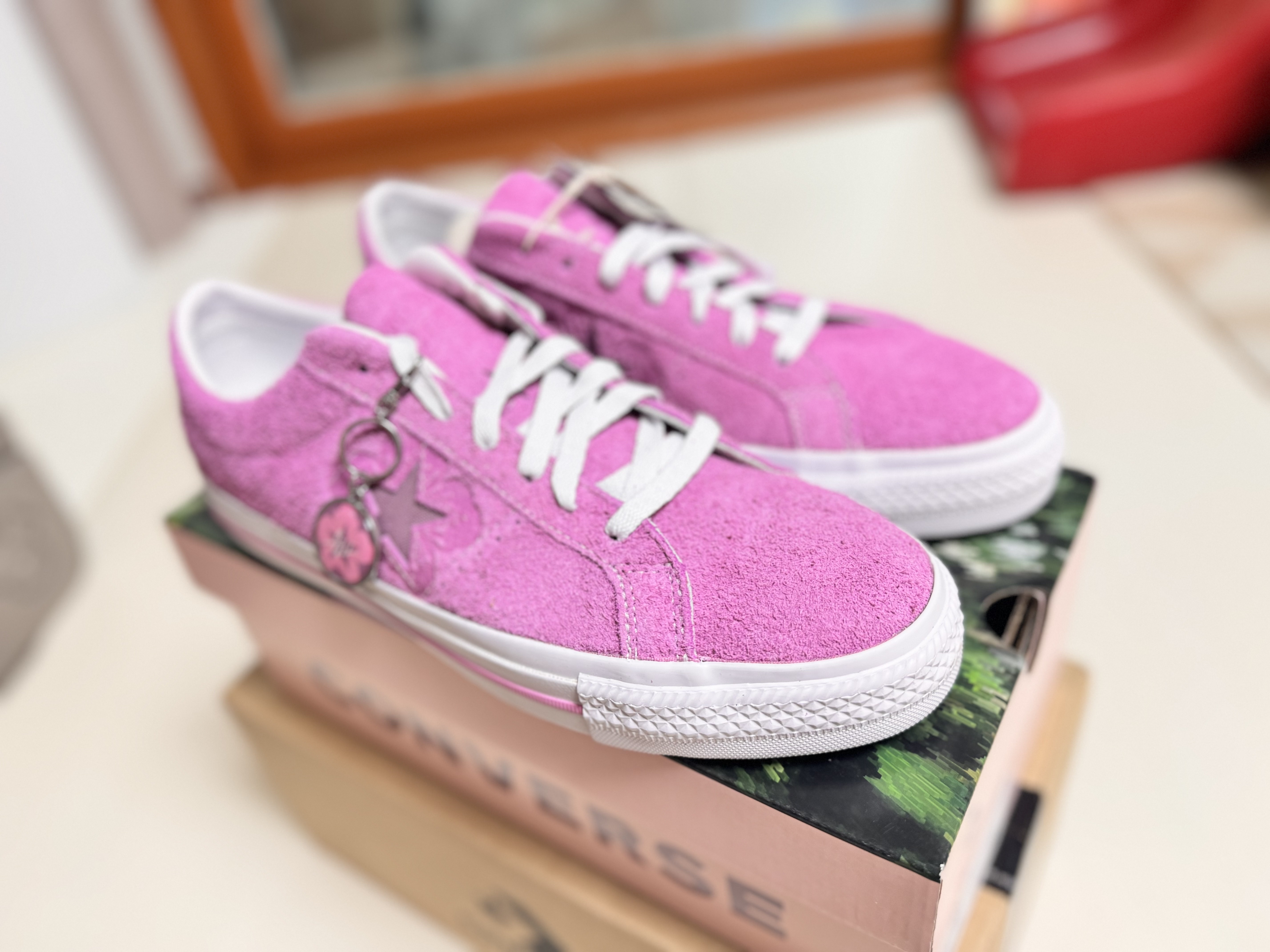 Converse One Star Pro Flower Light Orchid ์ฐฉ์ฉ ์คํ์ผ - 6