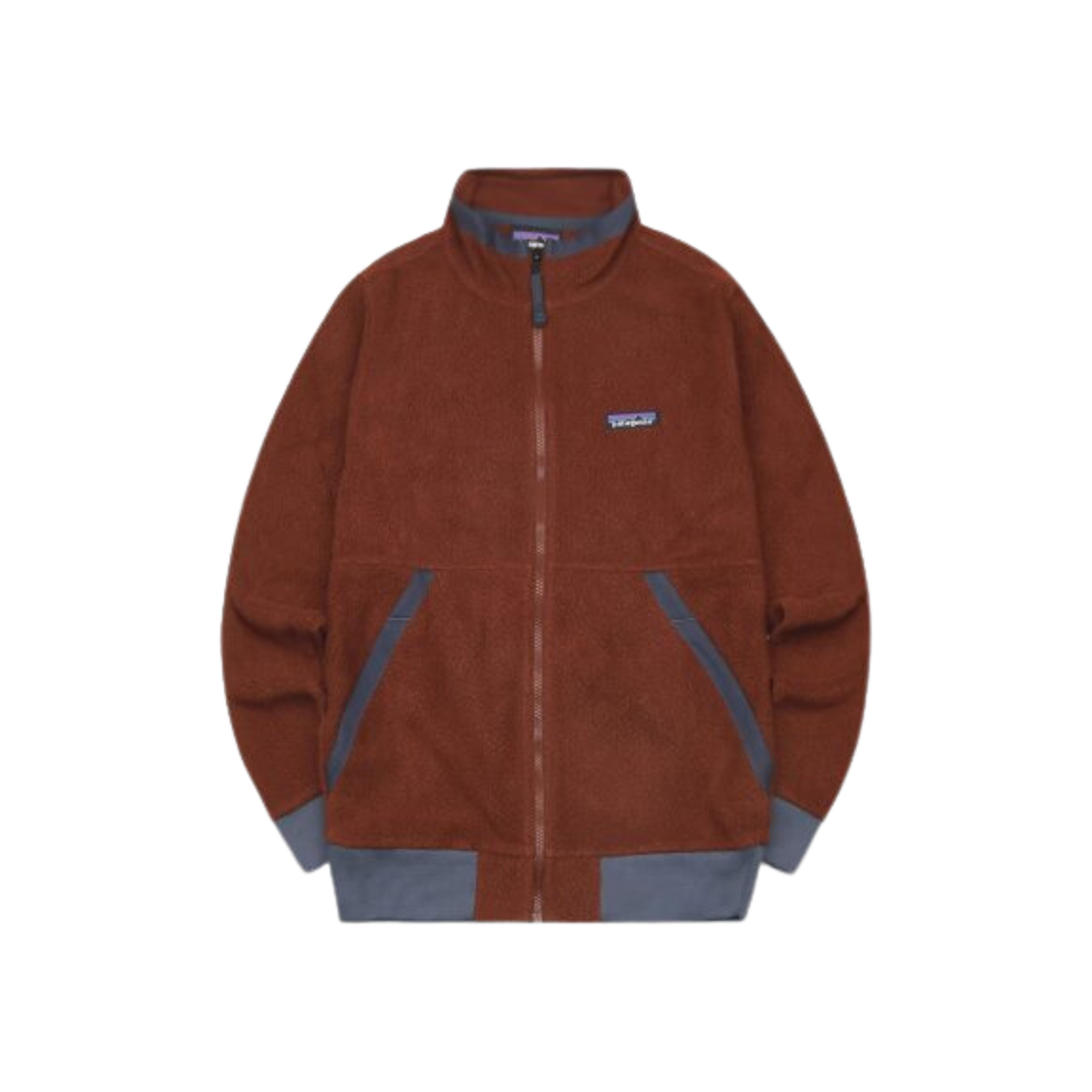 Patagonia Shearling Fleece Jacket Fox Red 상세 이미지 1