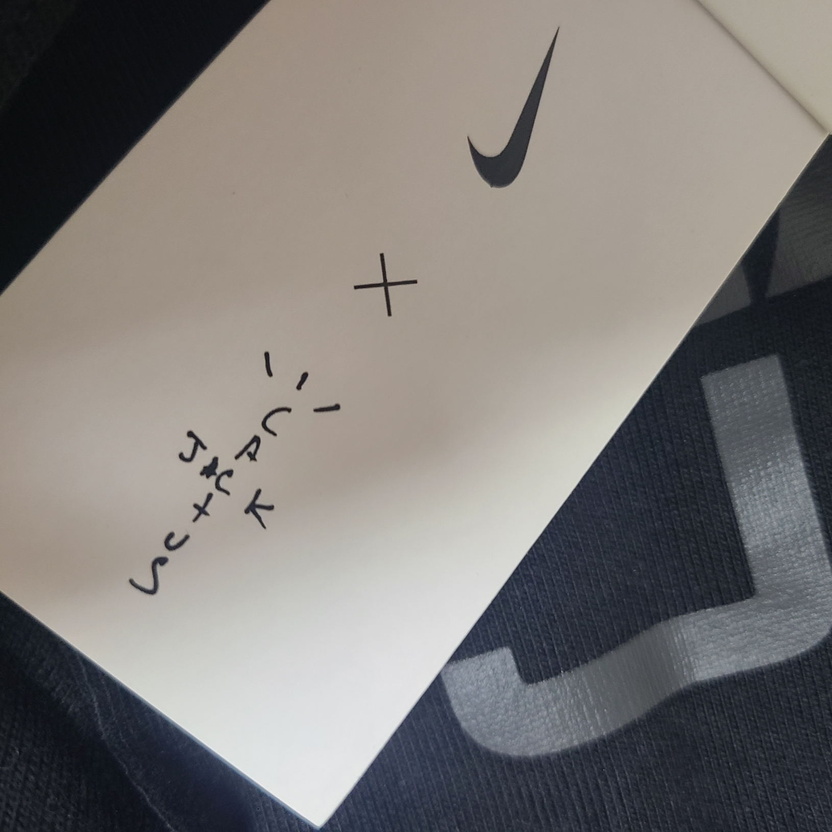 Nike x Travis Scott NRG BH Long Sleeve T-Shirt Black - Asia 착용 스타일 - 1