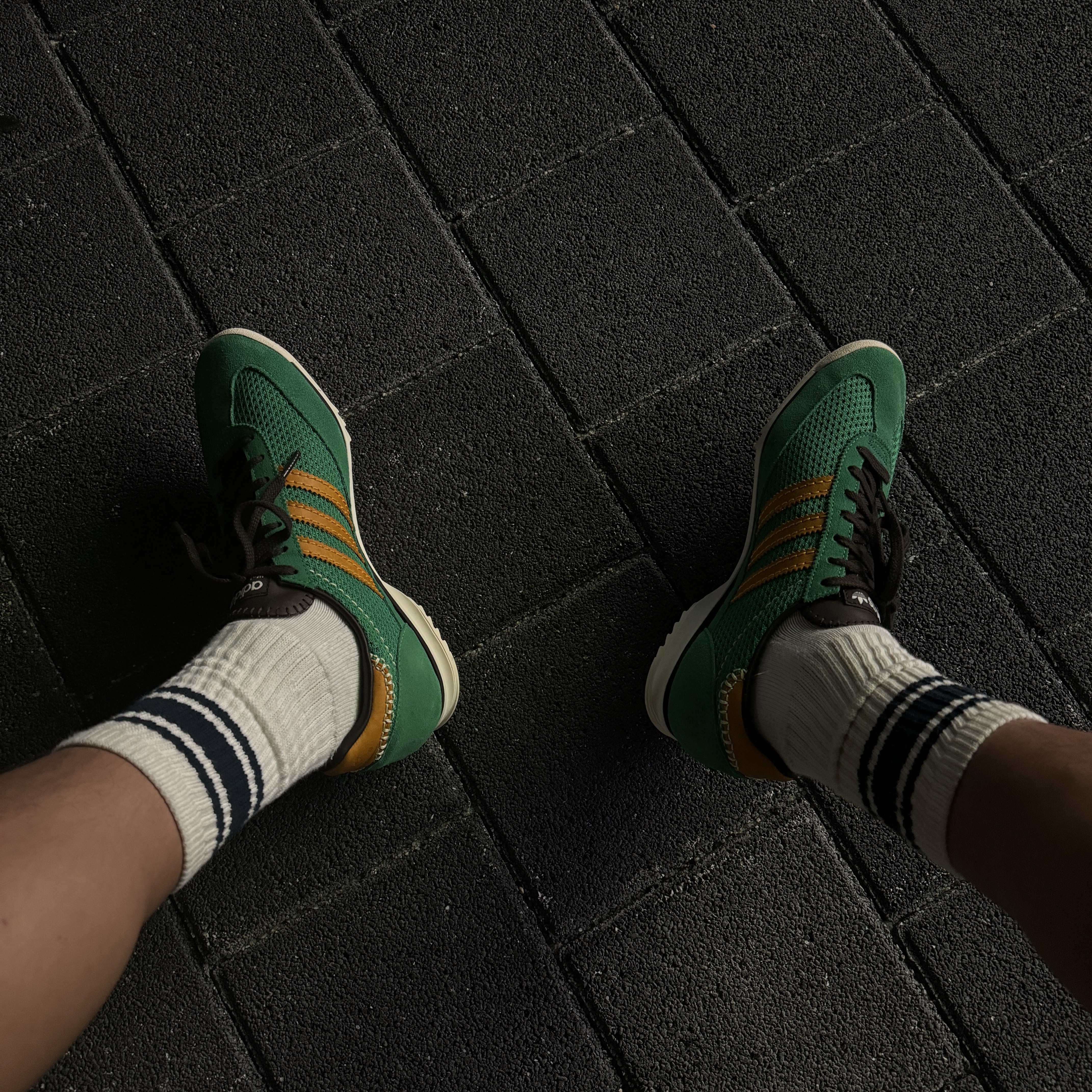 Adidas x Wales Bonner SL 72 Knit Green 착용 스타일