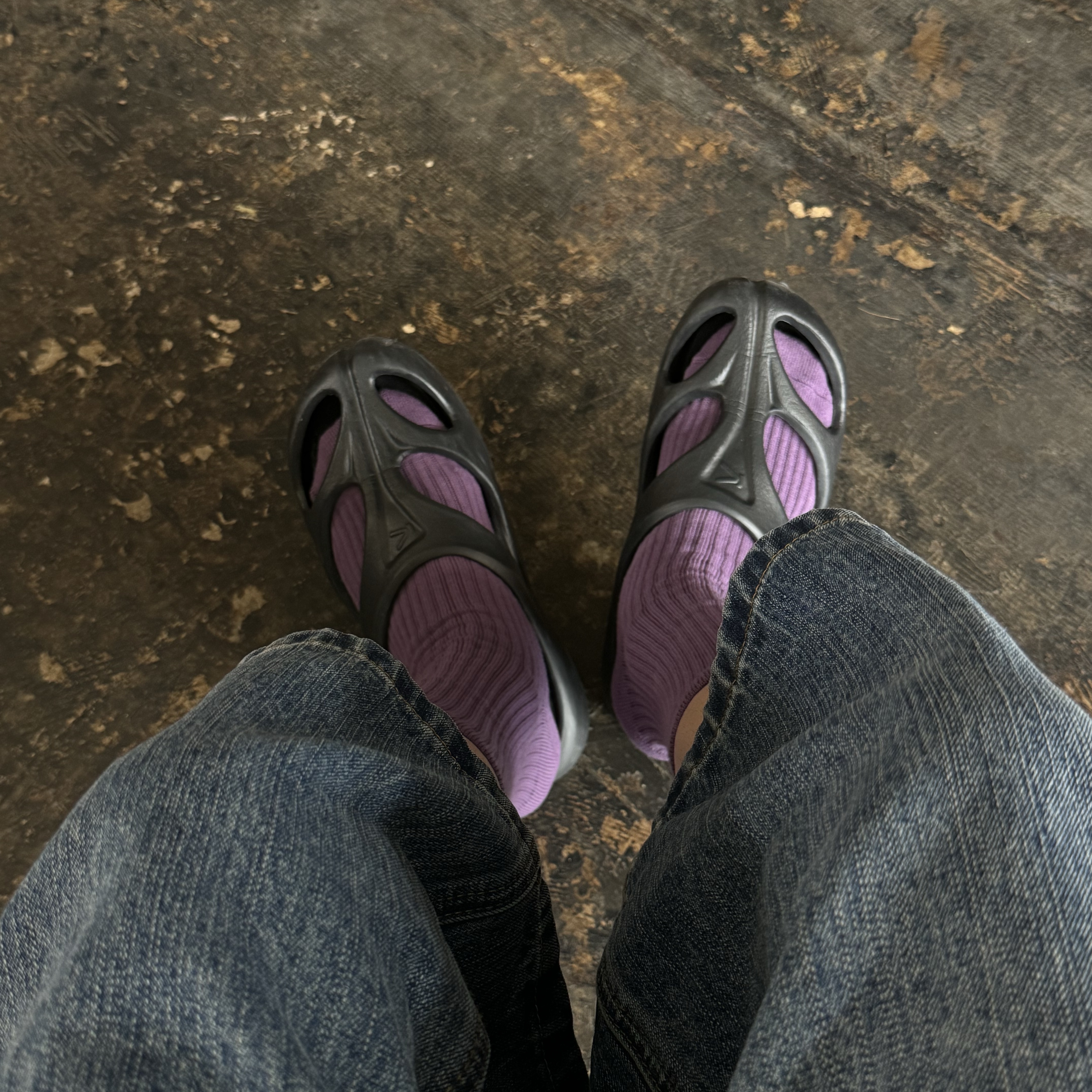 Keen Shanti Black Dawn Blue 착용 스타일 - 1