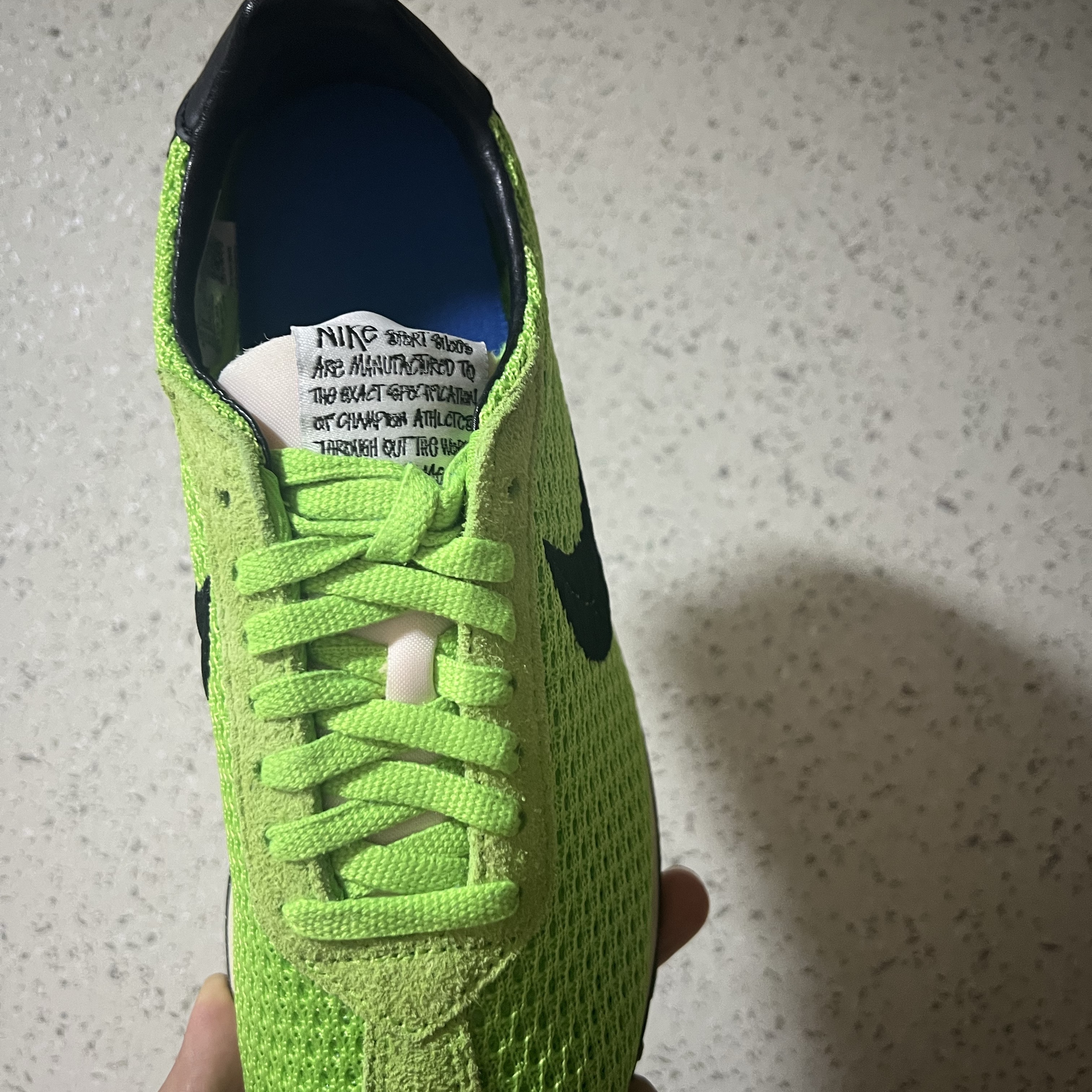 Nike x Stussy LD-1000 SP Action Green and Black 착용 스타일 - 3