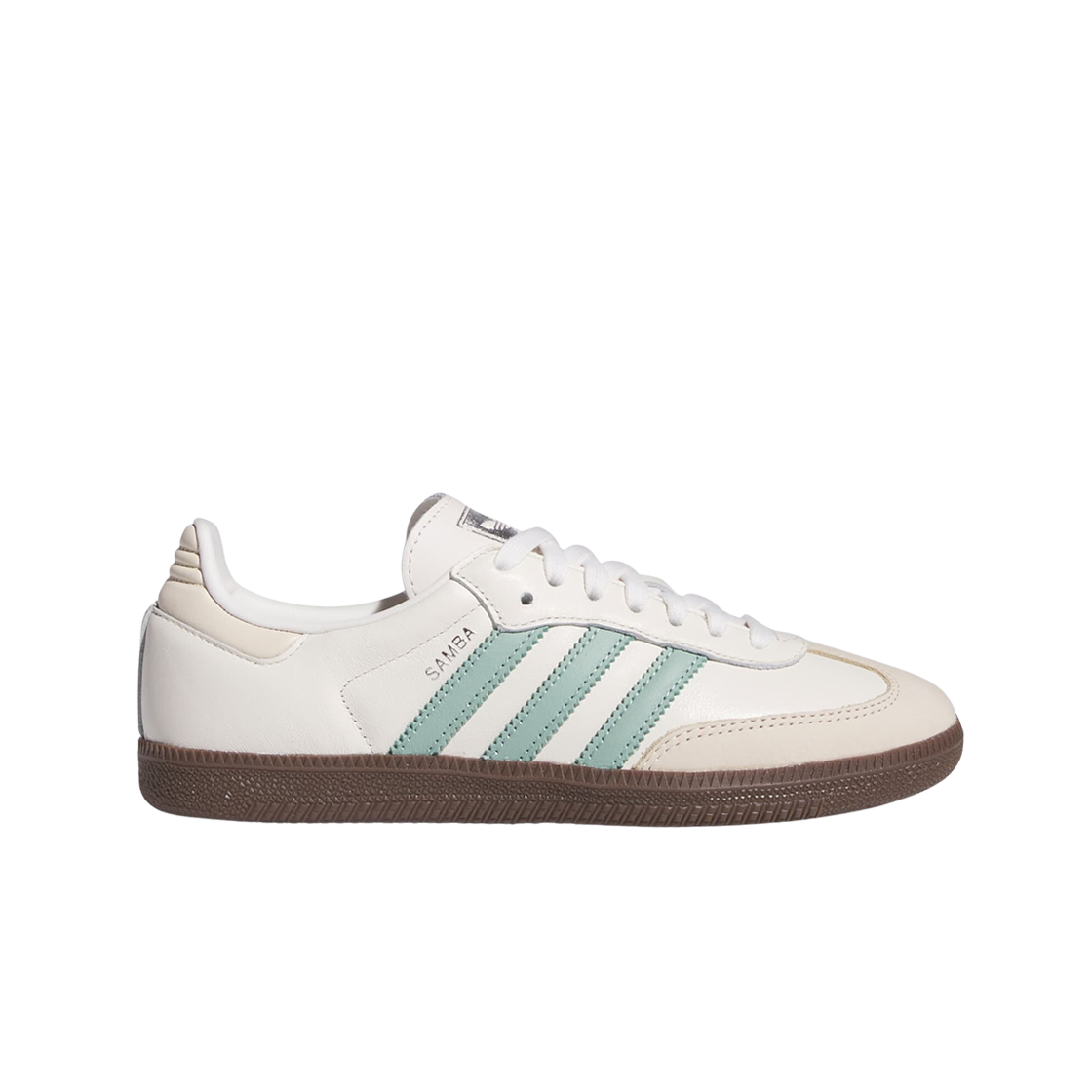 (W) 아디다스 삼바 OG 클라우드 화이트 헤이지 그린((W) Adidas Samba OG Cloud White Hazy Green)