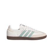 (W) Adidas Samba OG Cloud White Hazy Green