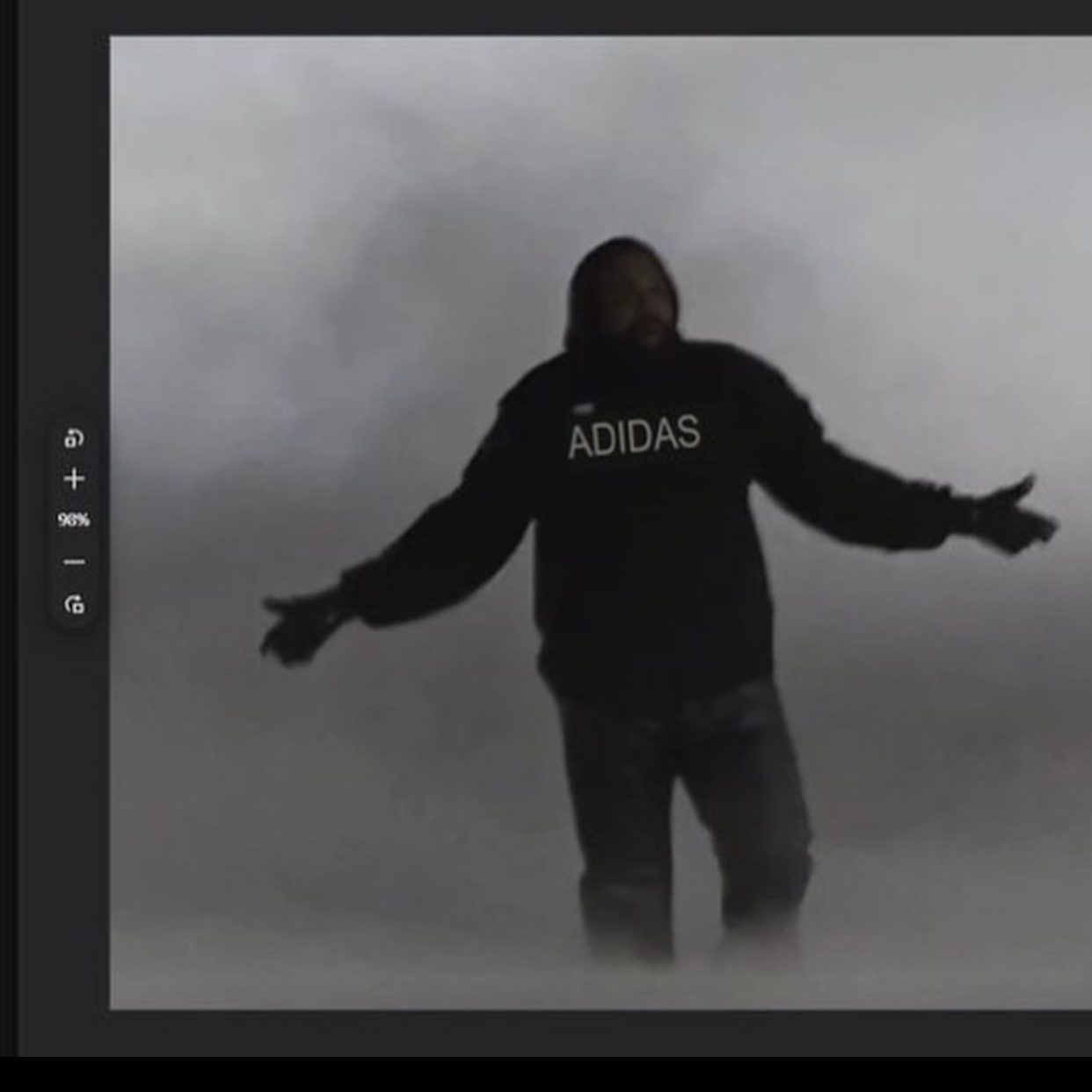 Yeezy x Gosha Rubchinskiy YZY Jersey Black 착용 스타일 - 1