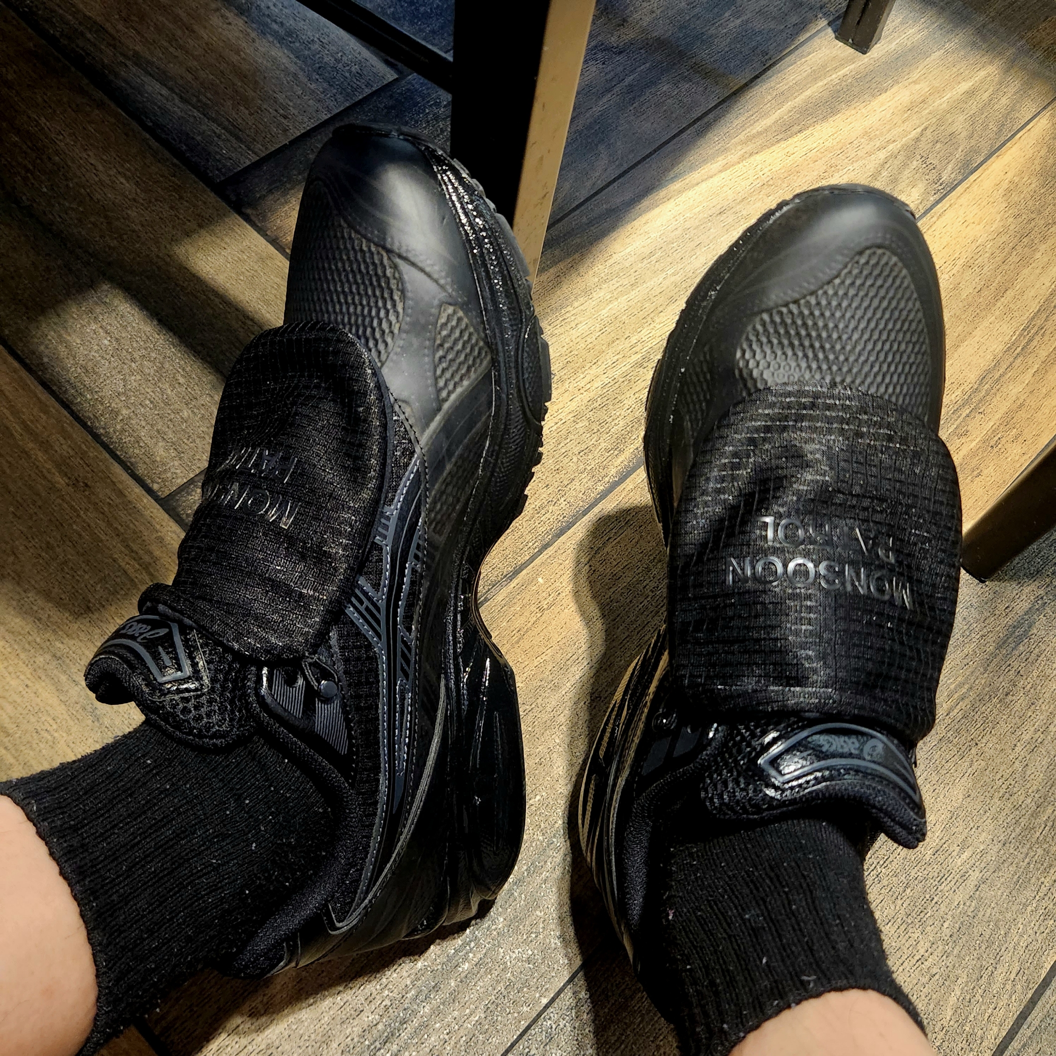 Asics x Limited Edt x SBTG Gel-Kayano 14 Monsoon Patrol Black 착용 스타일