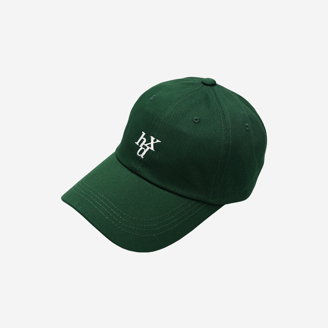 HD21SHT009_Dark Green HDEX Signature Small Logo Ball Cap Dark Green