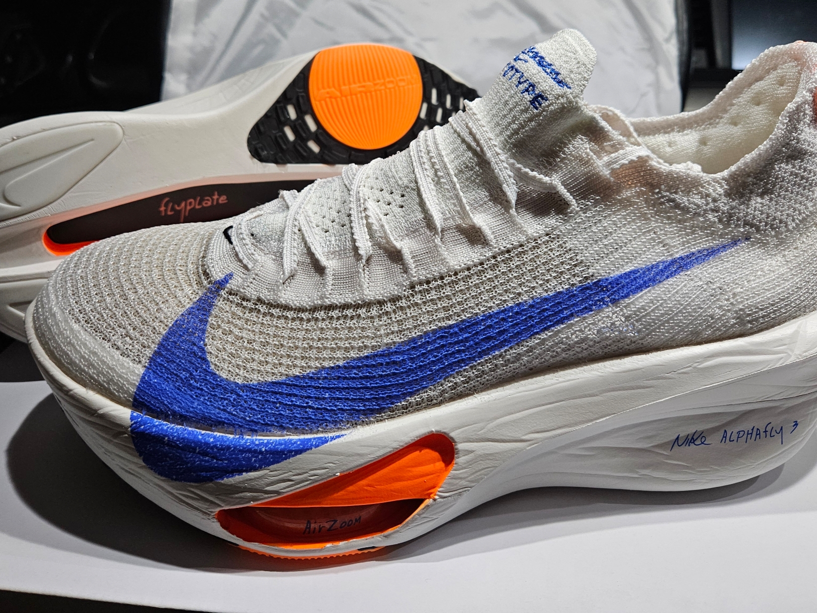 Nike Air Zoom Alphafly Next% 3 Blueprint 착용 스타일