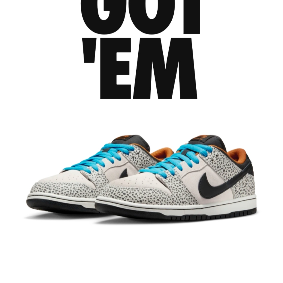 Nike SB Dunk Low Pro Electric Phantom and Black 착용 스타일