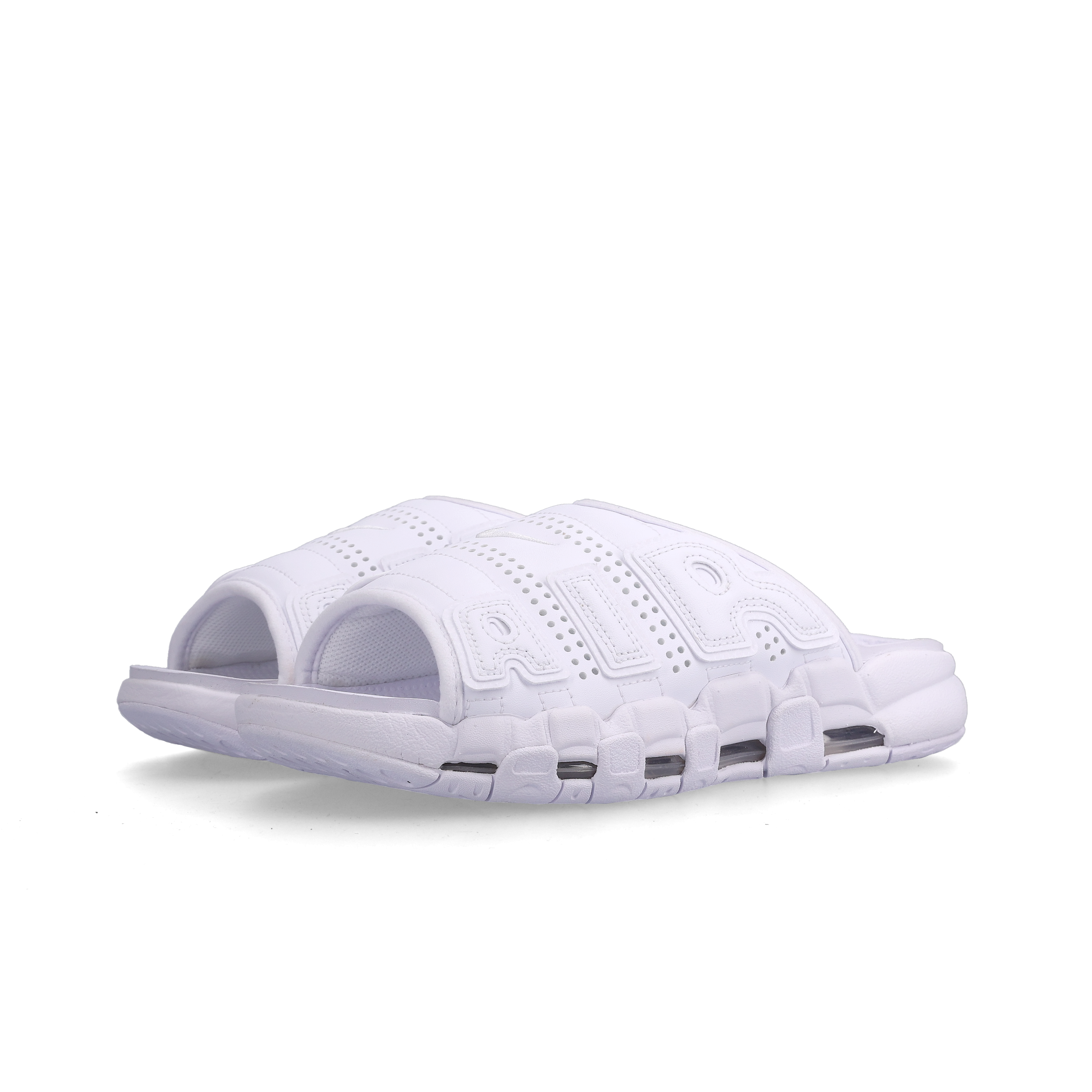 Nike Air More Uptempo Slide White