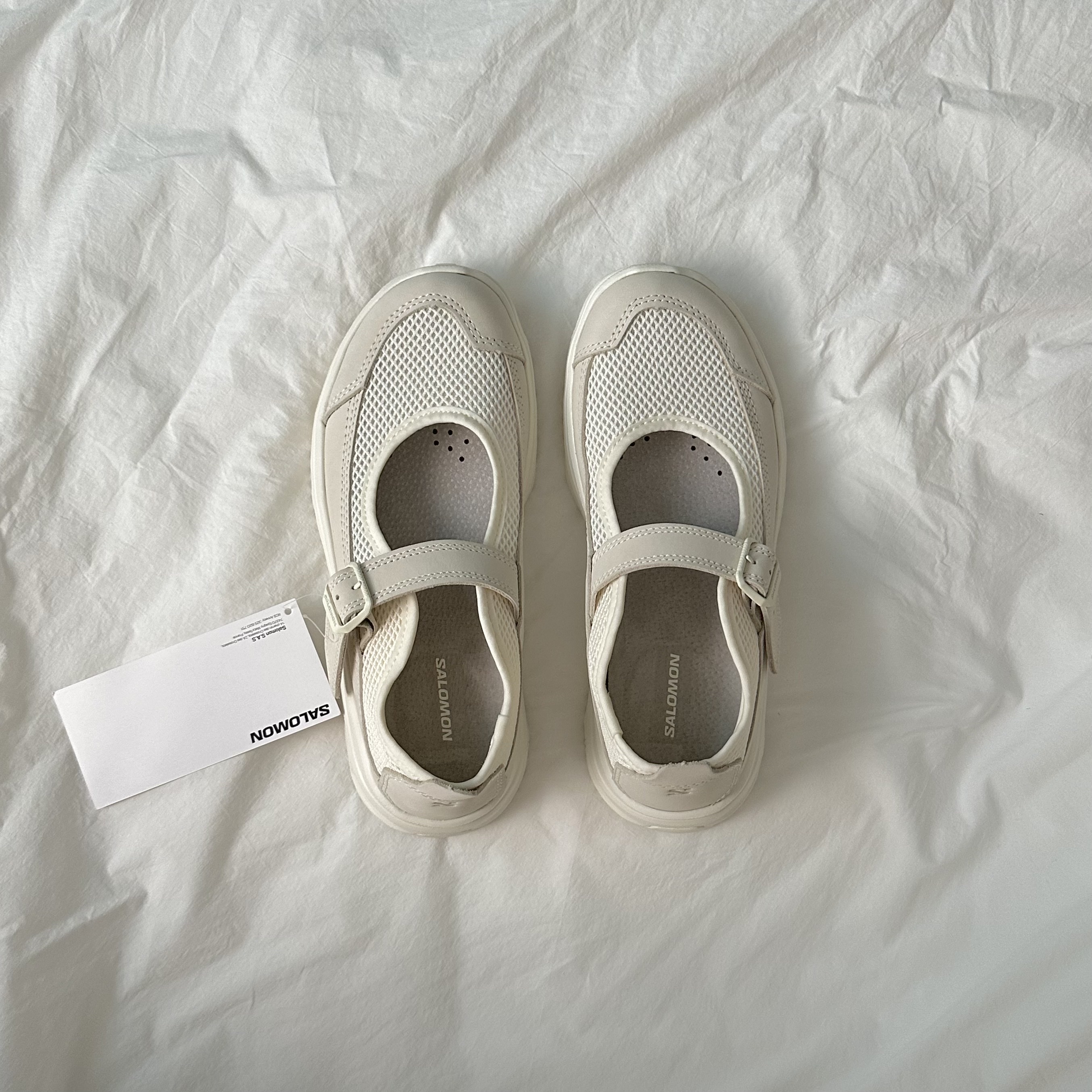 Salomon RX Marie Jeanne Vanilla Ice 착용 스타일