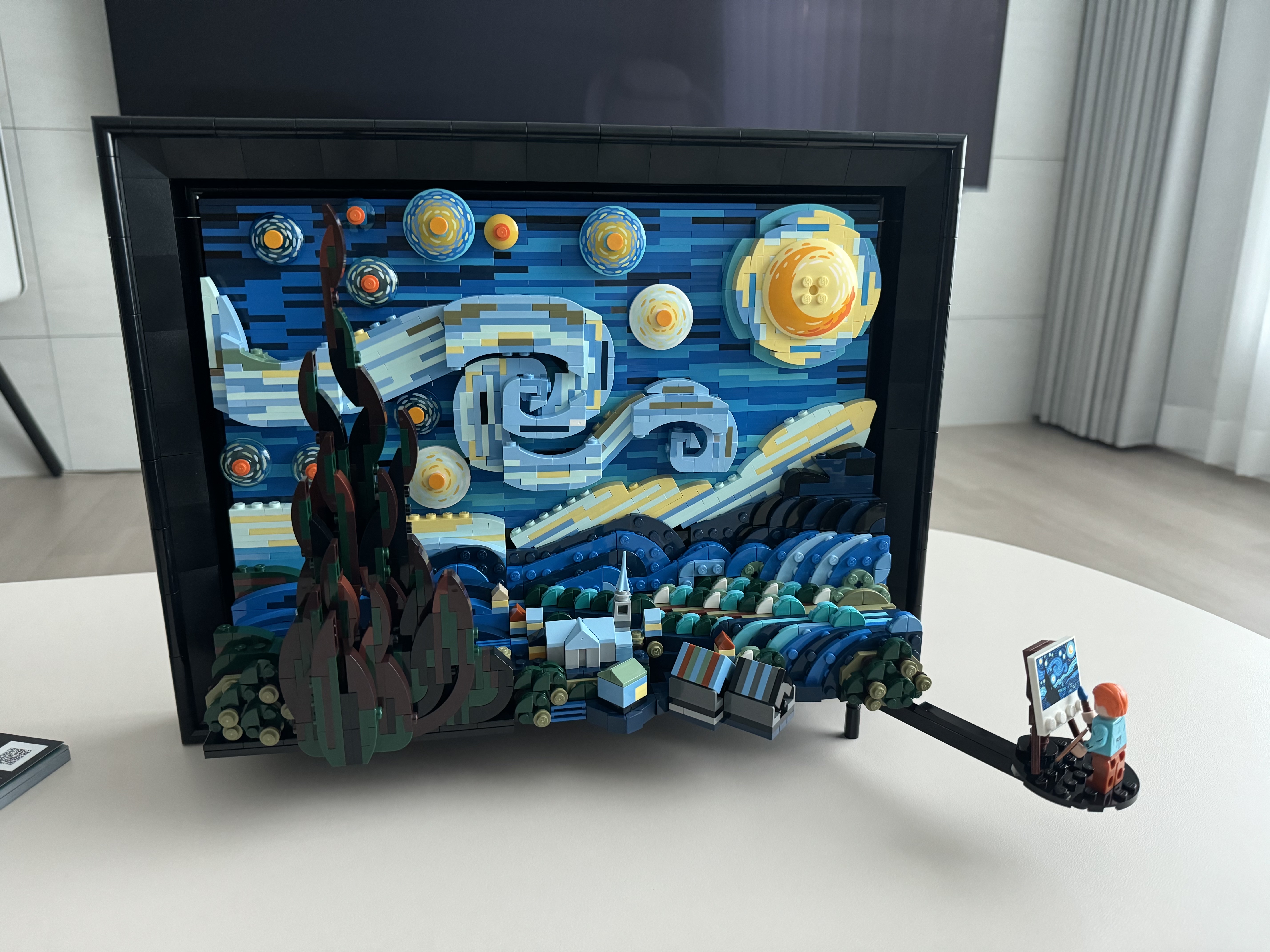 Lego Vincent Van Gogh The Starry Night 착용 스타일