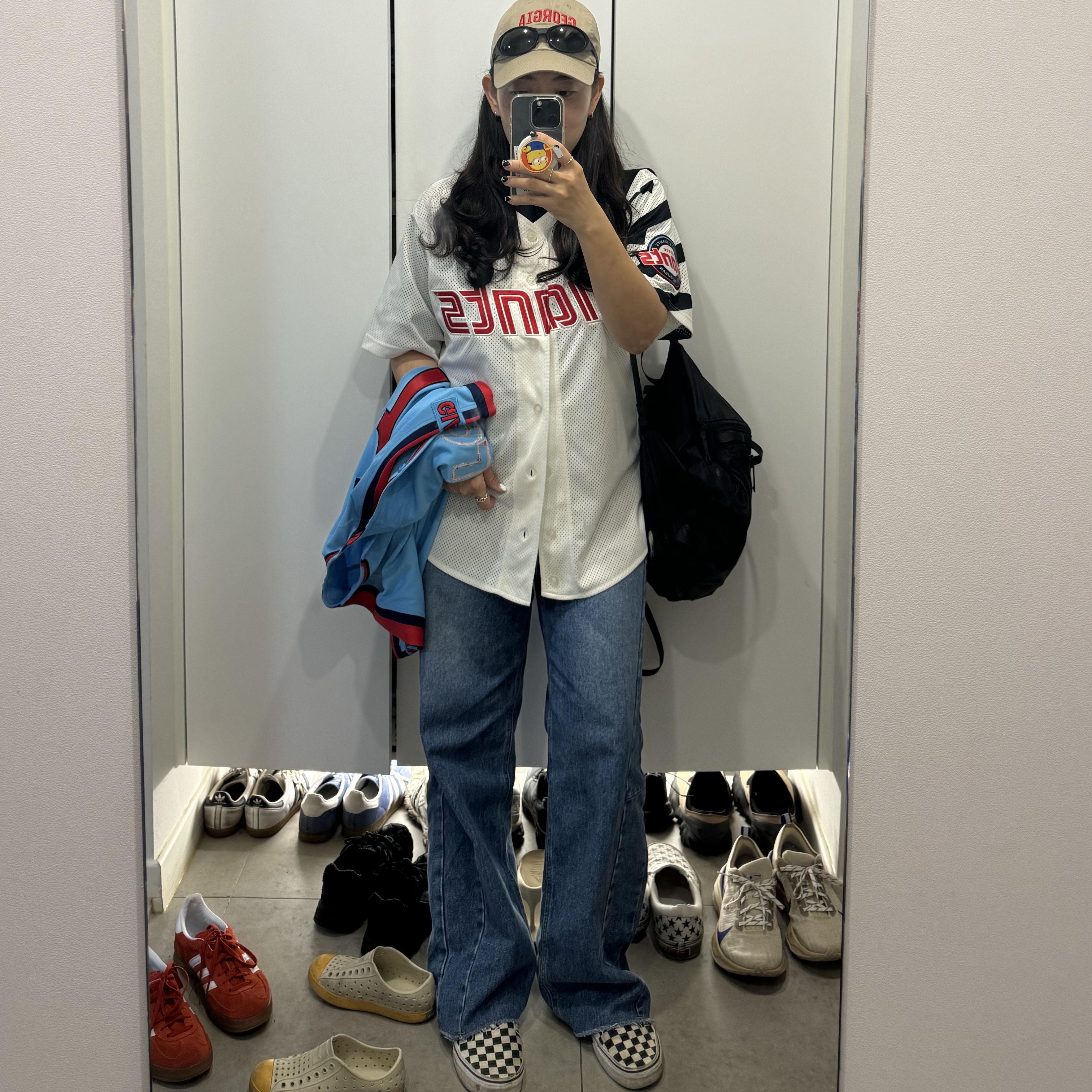 Arc'teryx Heliad 15 Backpack Black, Oakley Eye Jacket Redux Matte Black Frame Prizm Grey Lenses High Bridge Fit 착용 스타일