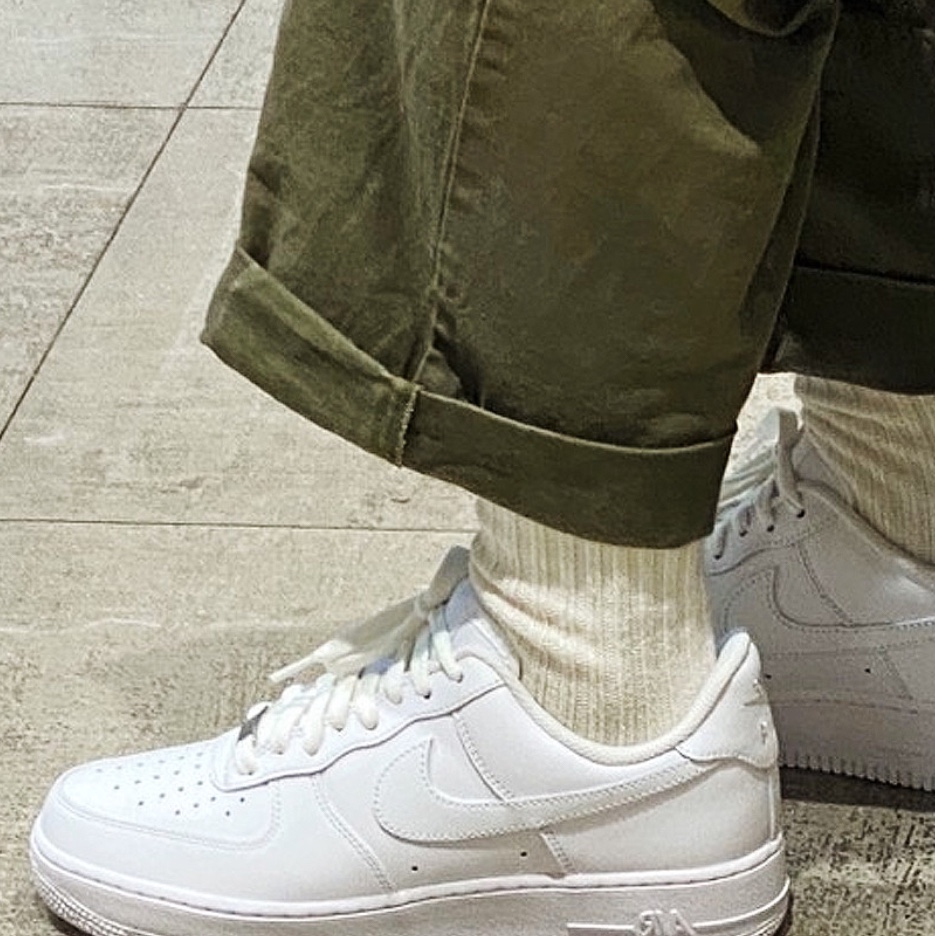 Nike Air Force 1 '07 Low White 착용 스타일