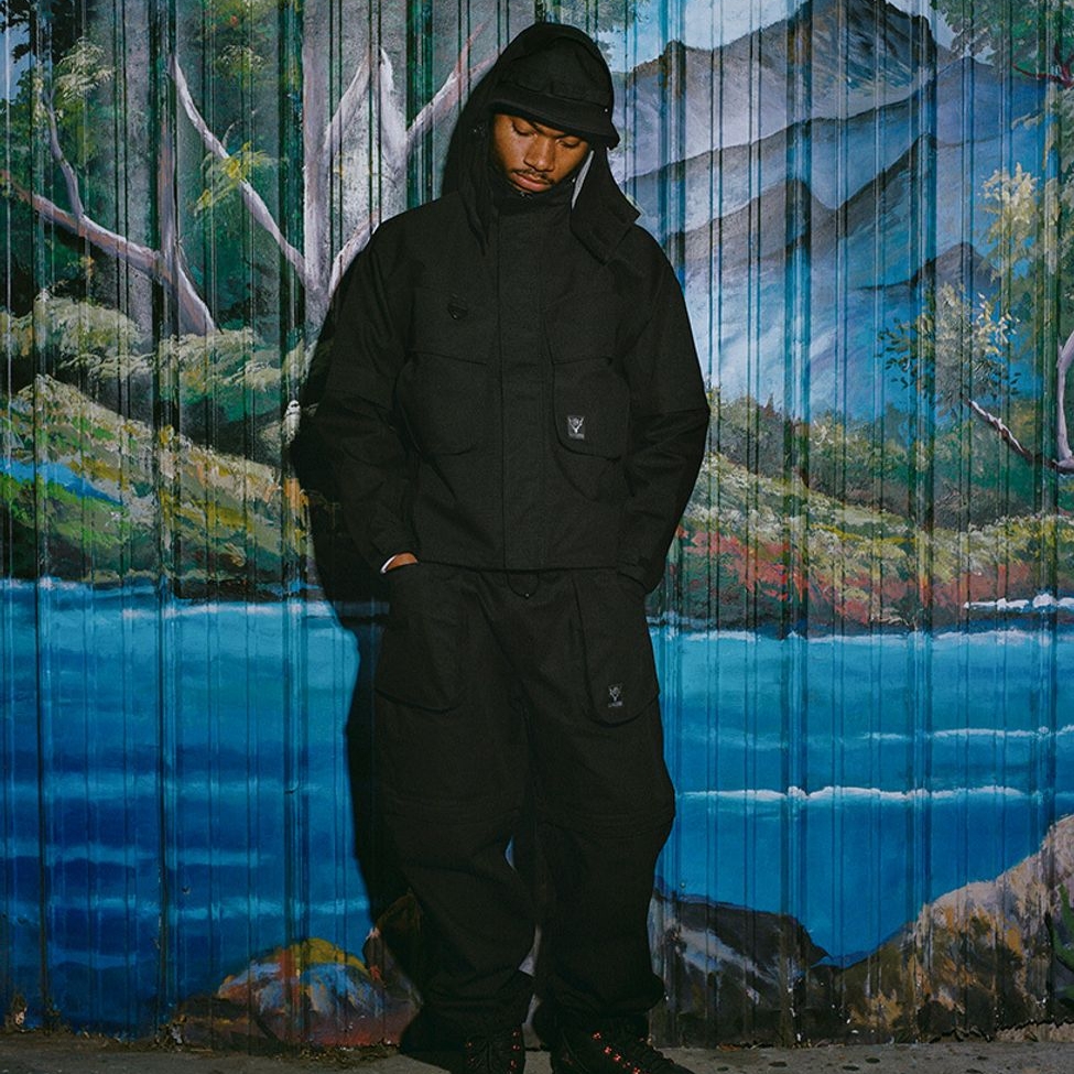 Supreme x South2 West8 River Trek Jacket Black - 21SS 착용 스타일 - 2