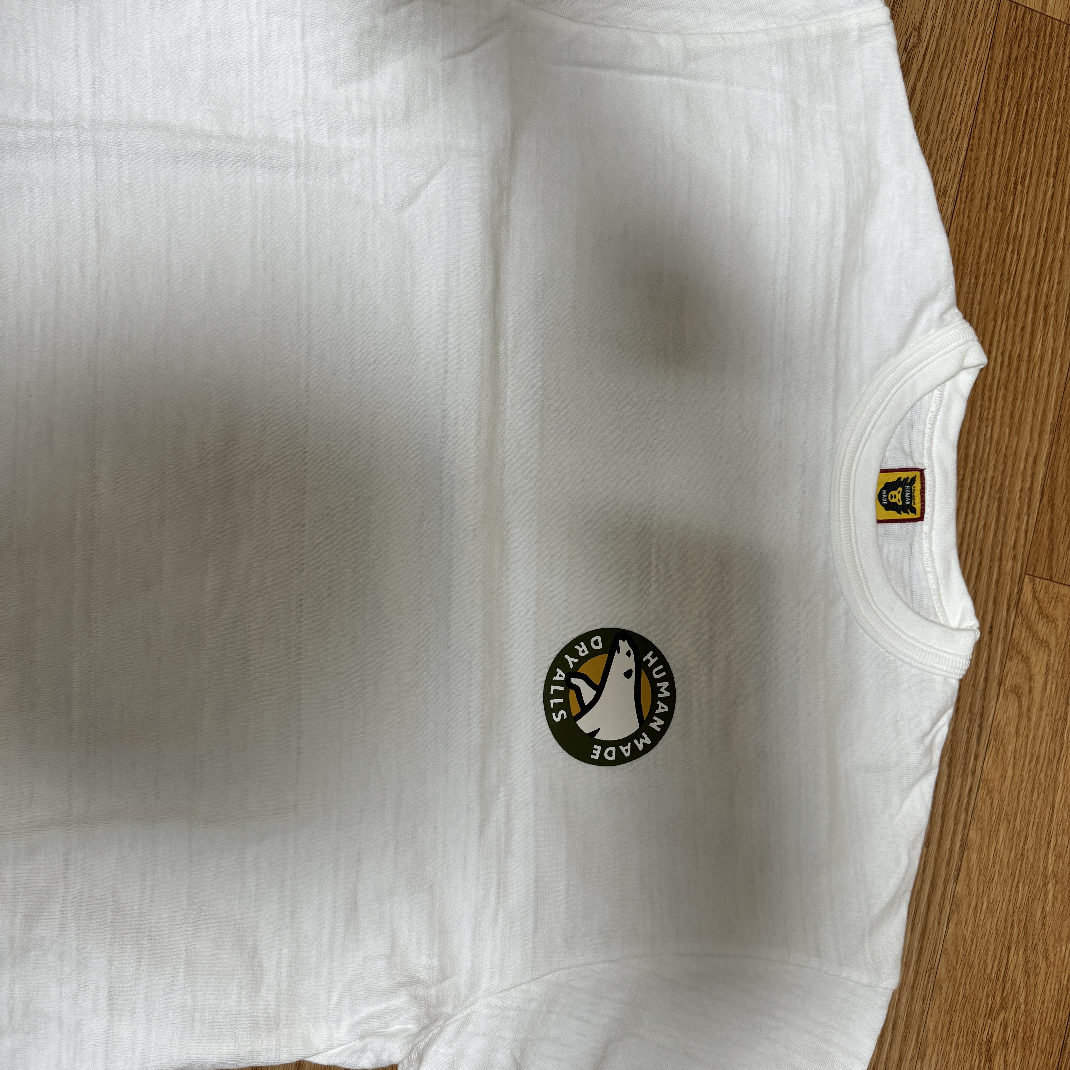 Human Made Graphic T-Shirt #17 White 착용 스타일 - 1