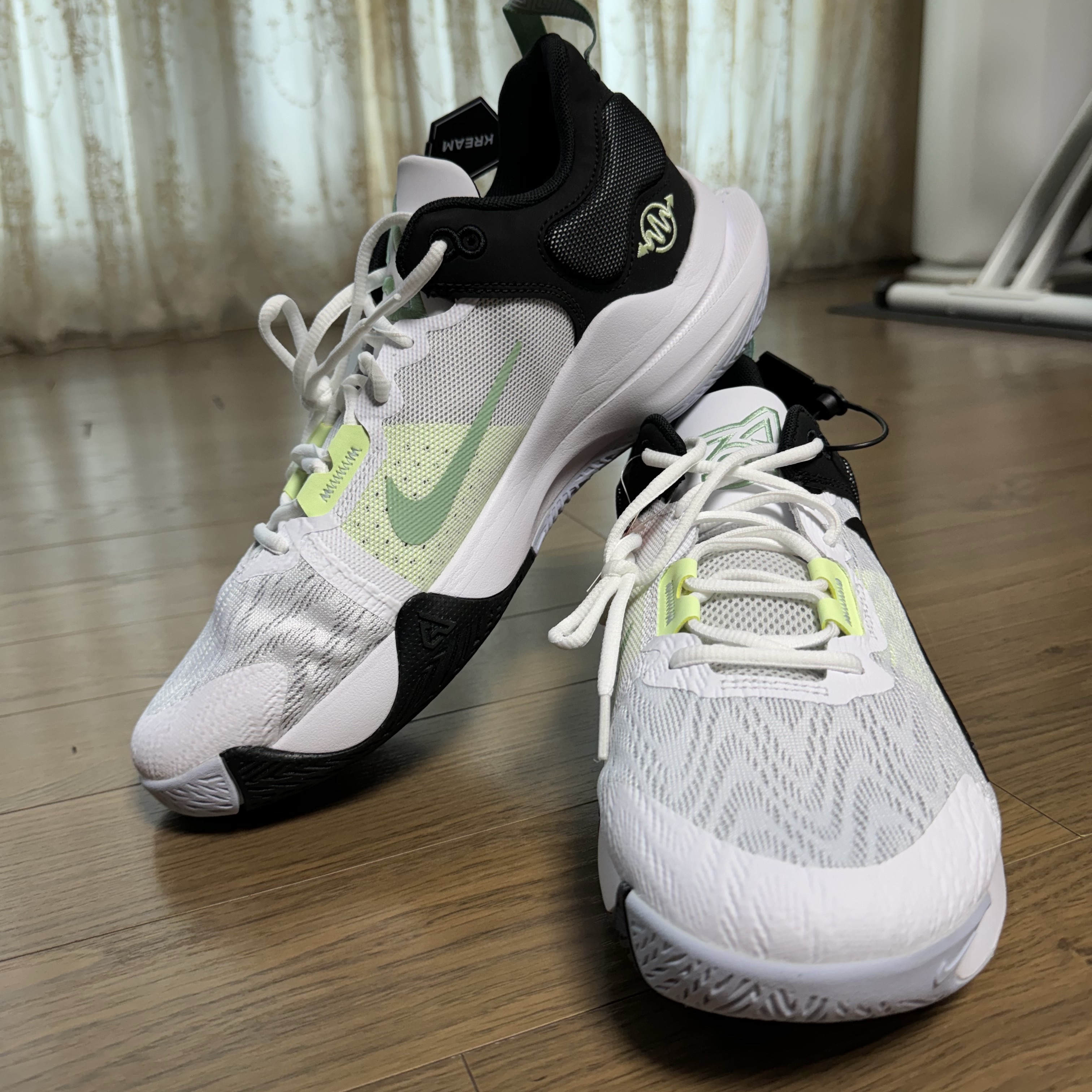 Nike Giannis Immortality 2 EP White Black 착용 스타일