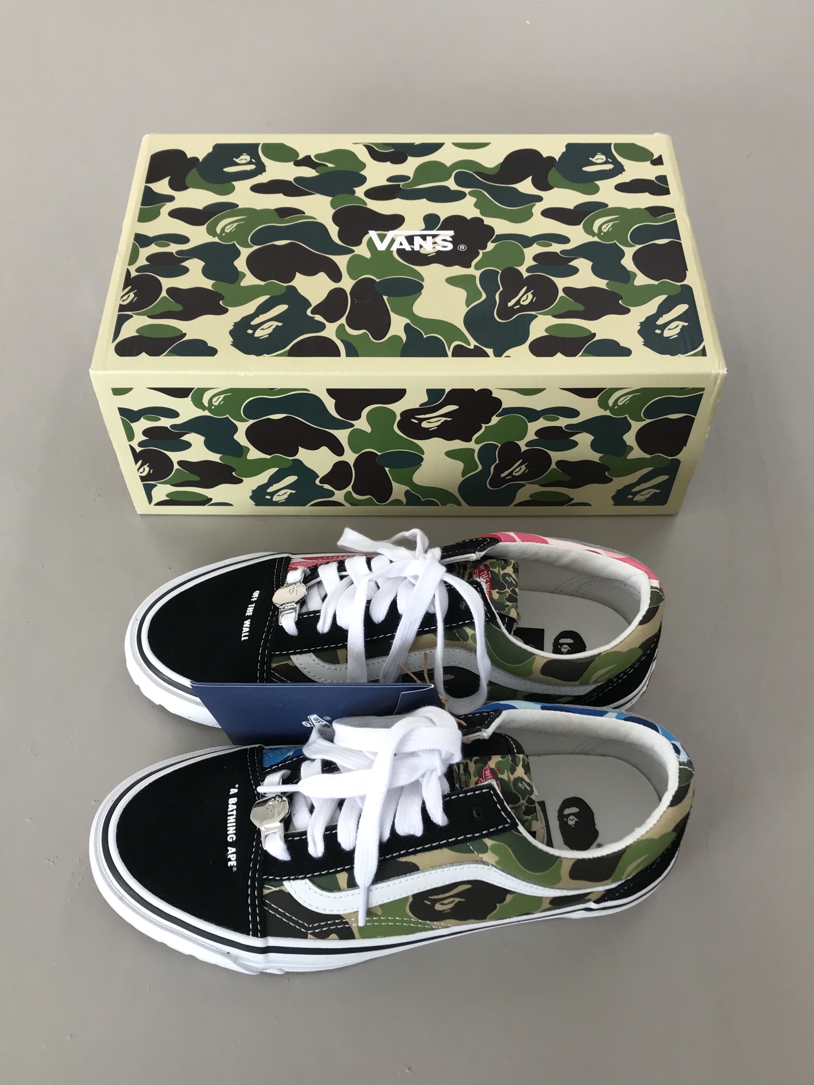 Vans x BAPE Old Skool TB LX Black 착용 스타일