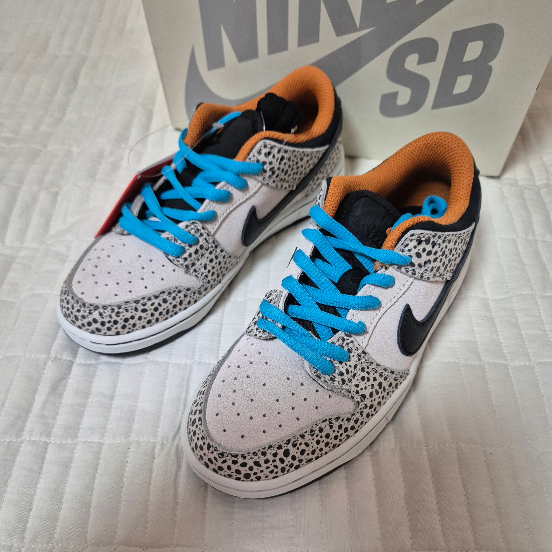 (PS) Nike SB Dunk Low Pro Electric Phantom and Black 착용 스타일