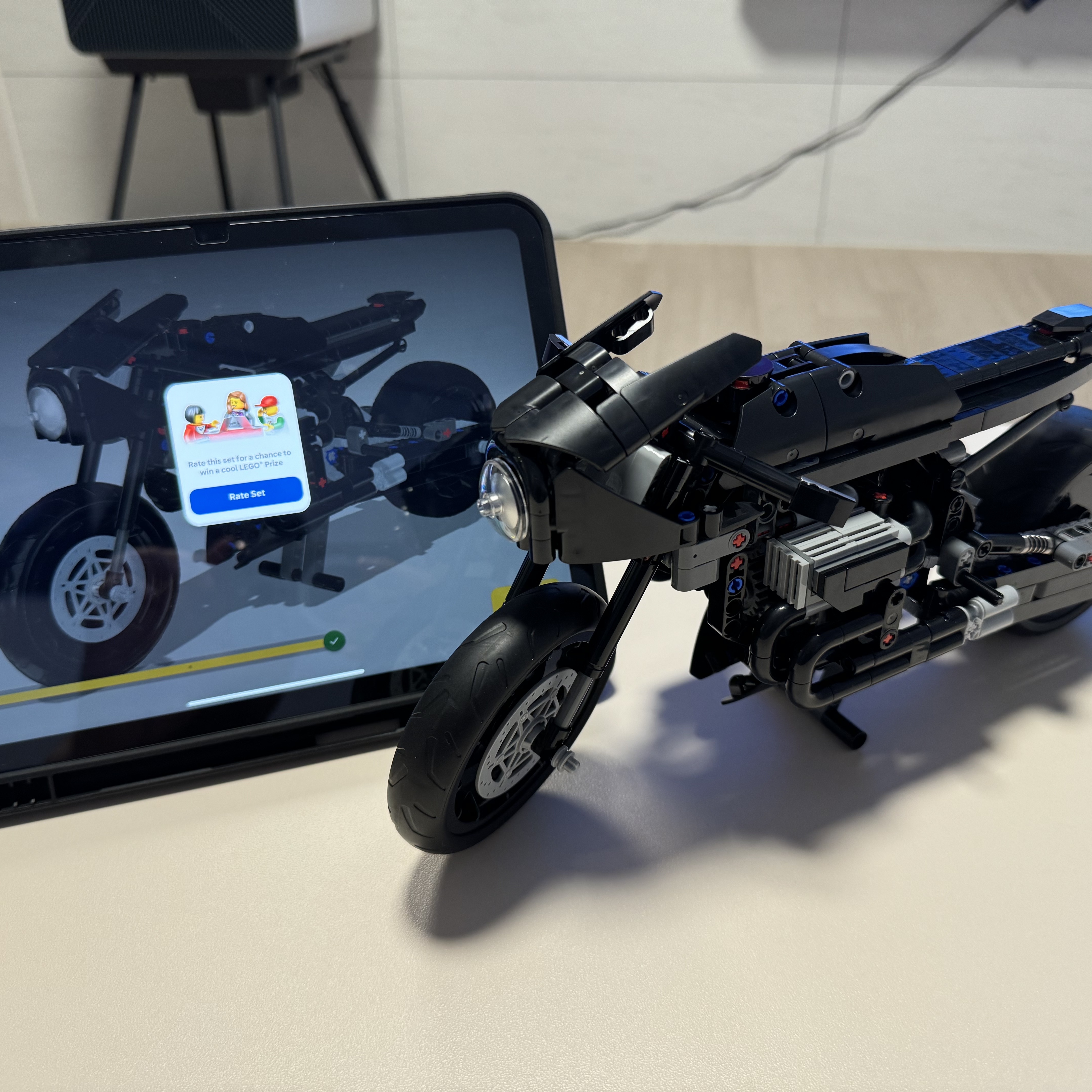Lego DC Comics The Batman - Batcycle 착용 스타일