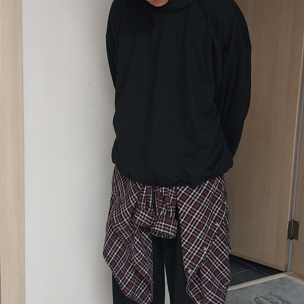 Yeezy YZY Hoodie Black 착용 스타일