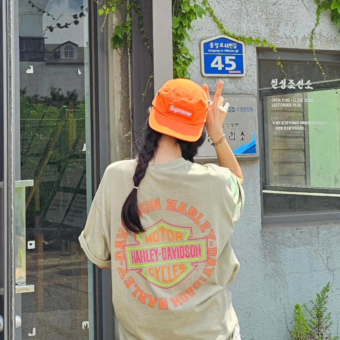 Supreme Military Camp Cap Orange - 24SS, (W) Nike Air Max Koko Sandal Sail 착용 스타일 - 2