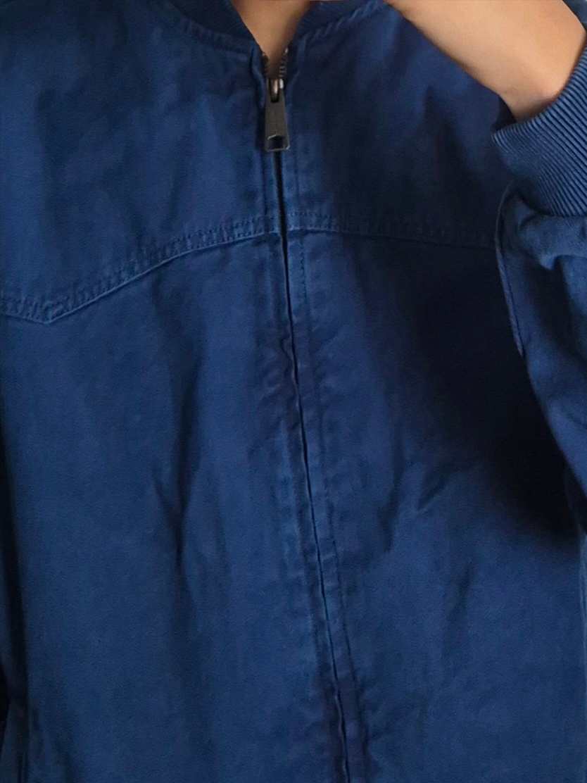 Carhartt WIP Clark Twill OG Santa Fe Bomber Elder Stone Dyed 착용 스타일 - 1