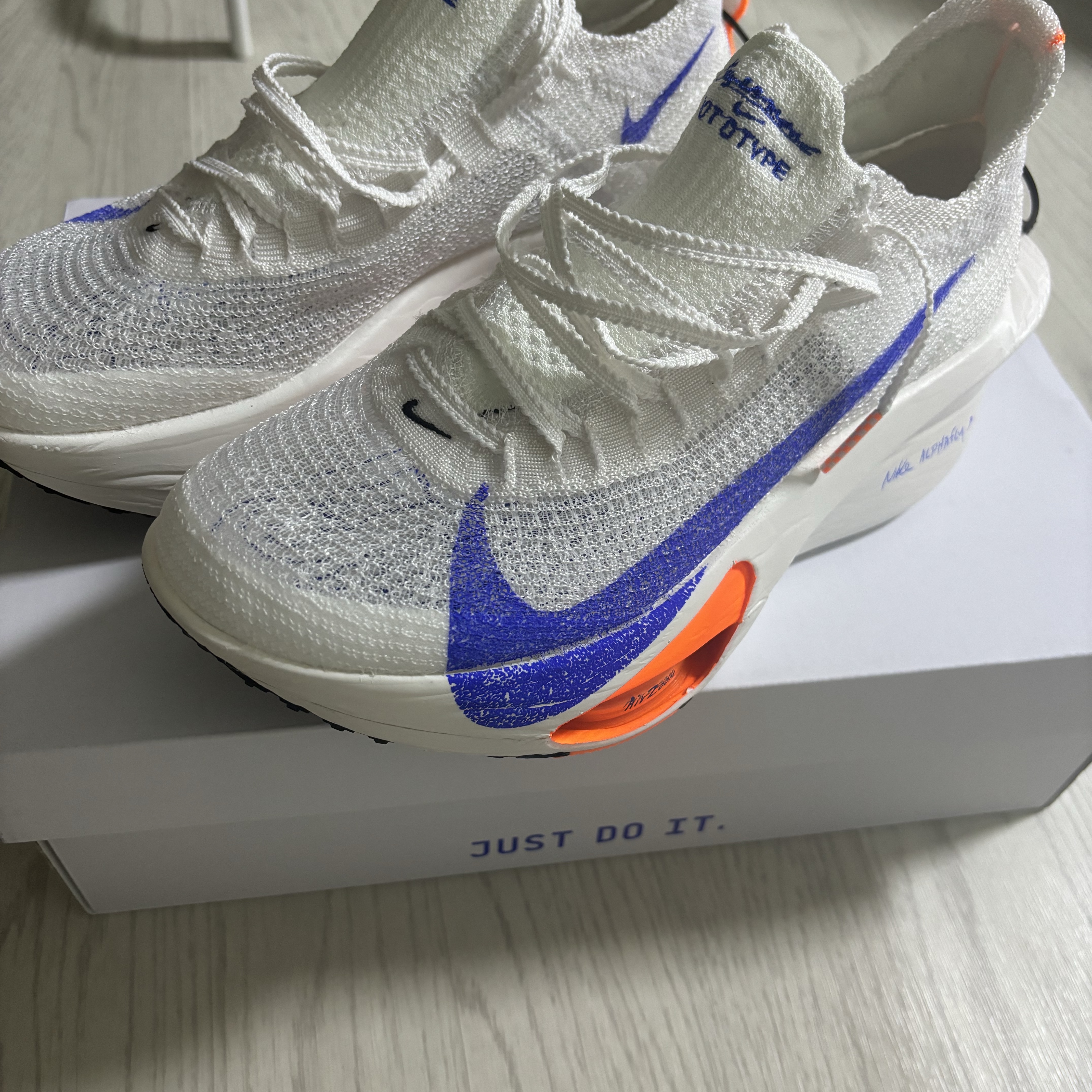 (W) Nike Air Zoom Alphafly Next% 3 Blueprint 착용 스타일