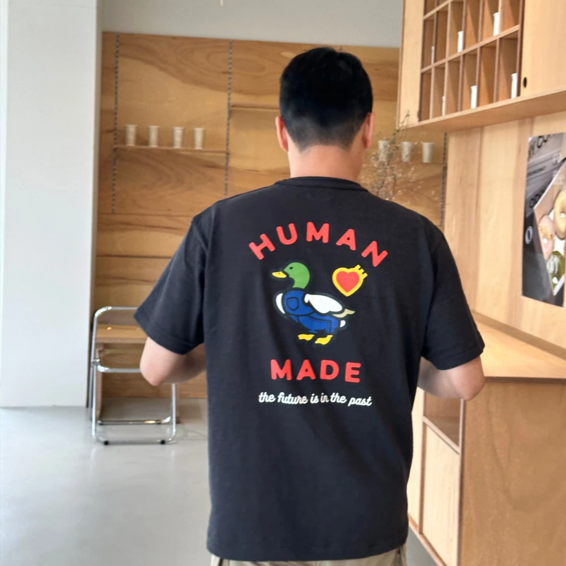 휴먼 메이드 그래픽 티셔츠 #1 블랙 | Human Made | KREAM Human Made Graphic T-Shirt #1 Black