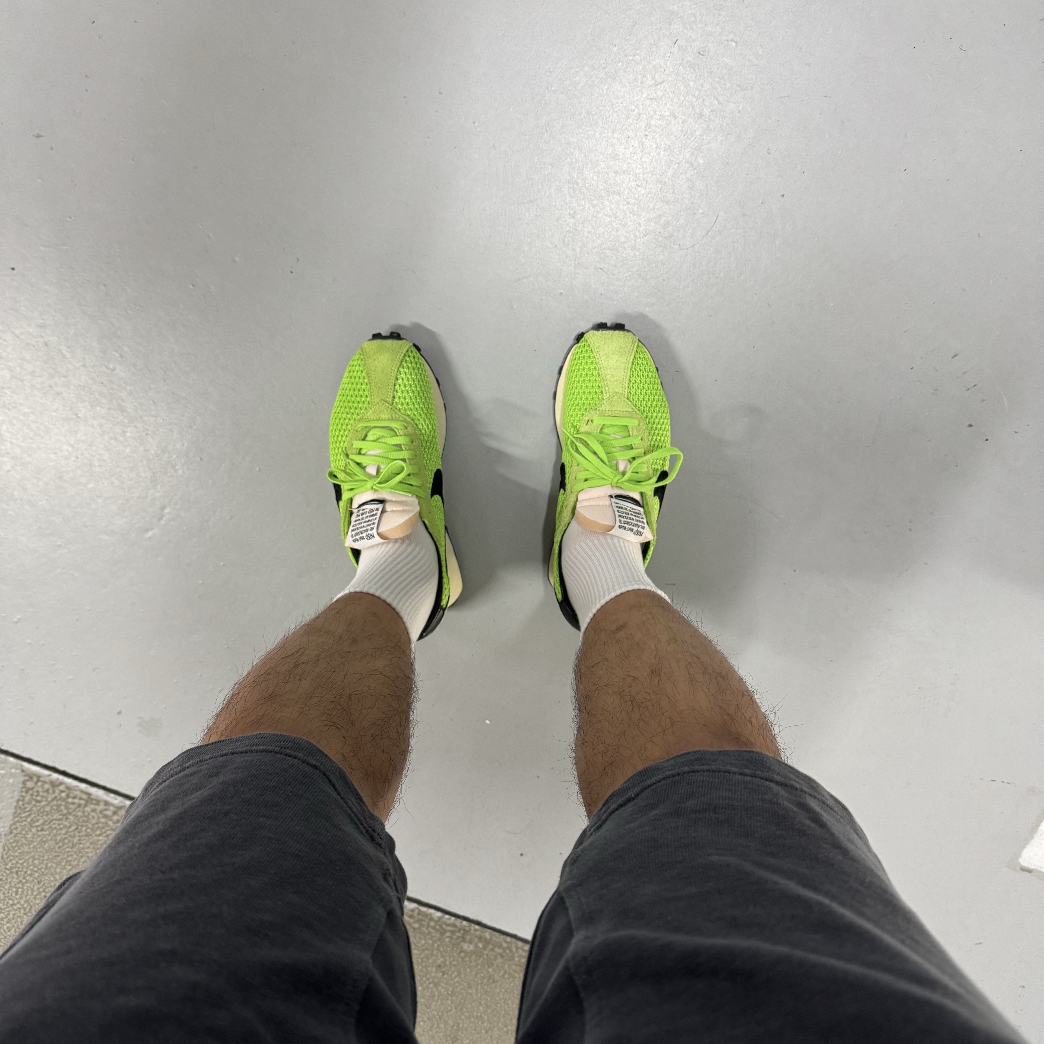 Nike x Stussy LD-1000 SP Action Green and Black 착용 스타일