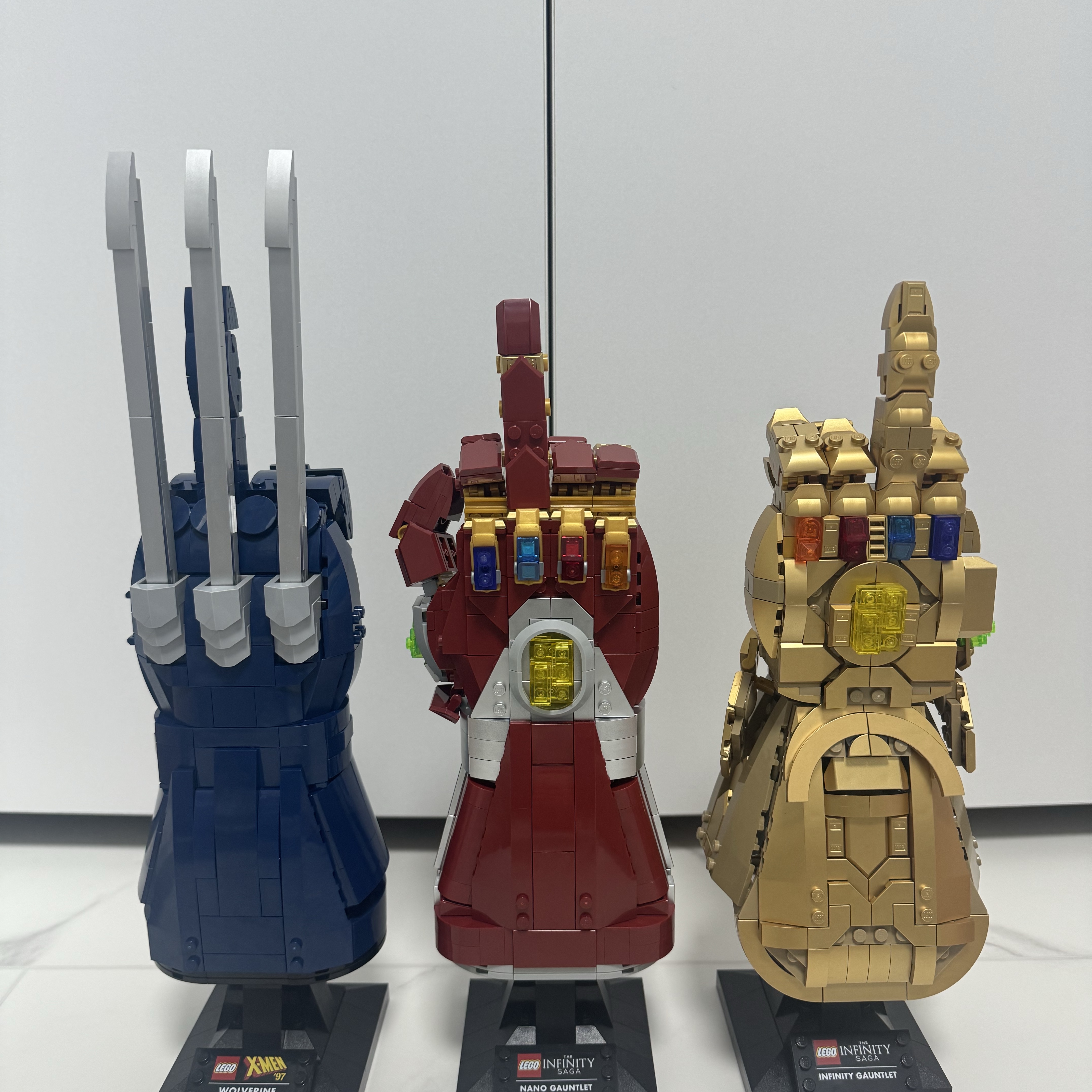 Lego Marvel Nano Guntlet, Lego Marvel Infinity Gauntlet 착용 스타일