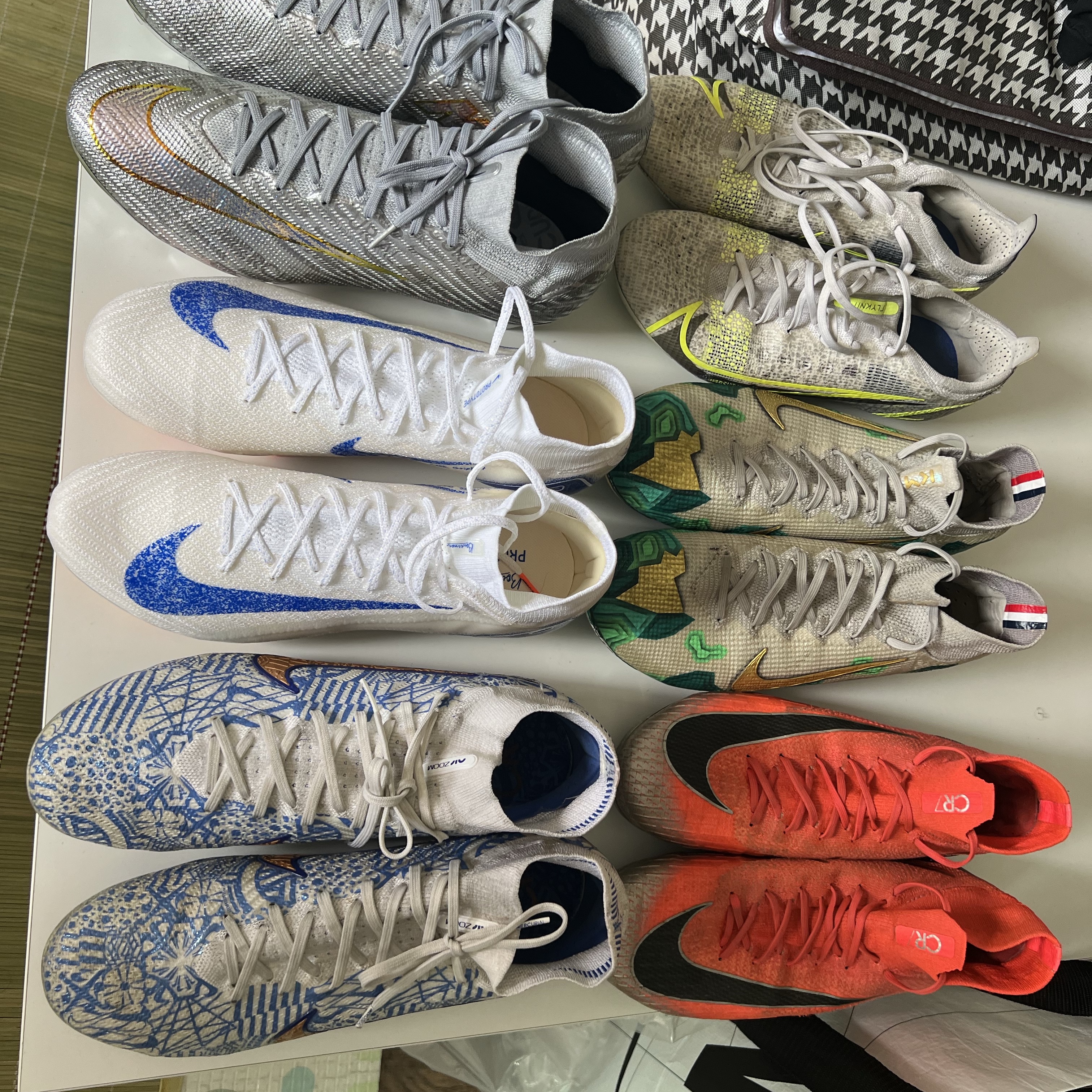 Nike Zoom Mercurial Superfly 10 Elite FG Blueprint 착용 스타일