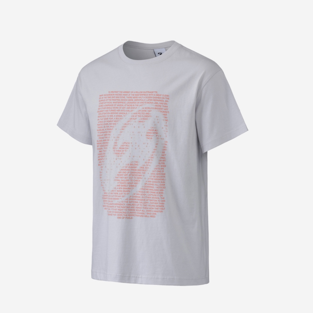 Sansan Gear Infuse T-Shirt Light Grey - 24SS 착용 스타일