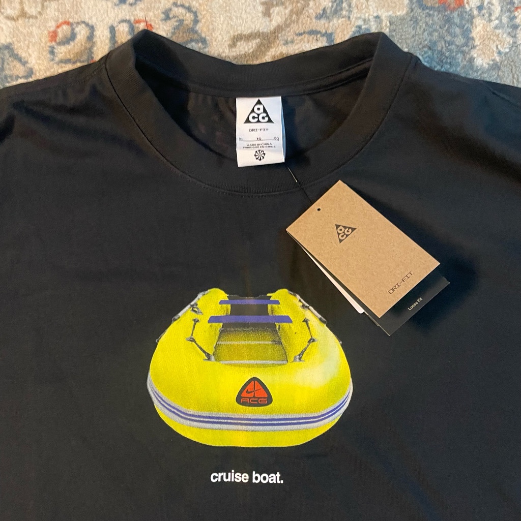 Nike ACG Dri-Fit Cruise Boat T-Shirt Black - Asia 착용 스타일 - 2