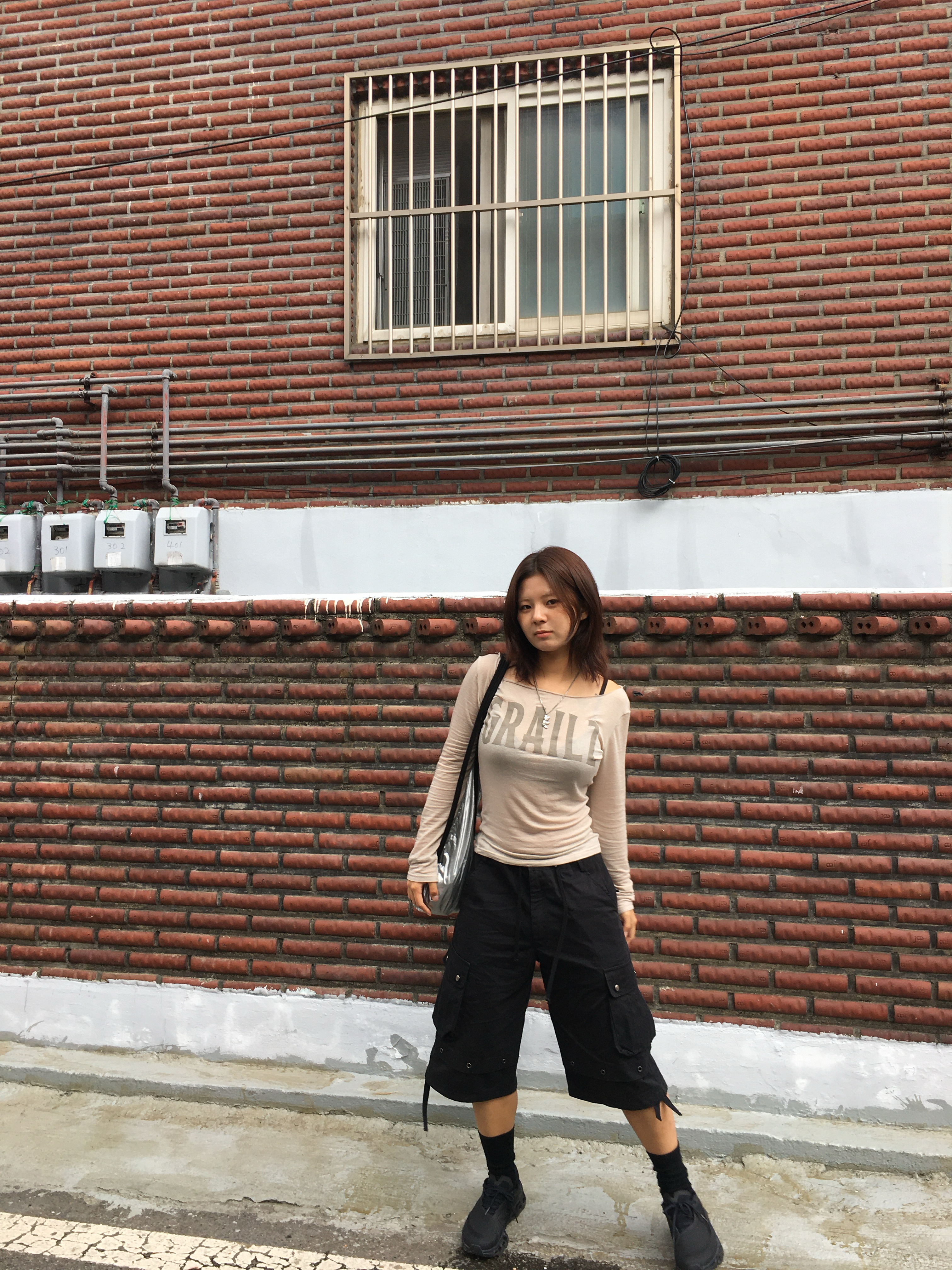 On Running x Post Archive Faction (Paf) Cloudmonster 2 Black Magnet, (W) On Running x Post Archive Faction (Paf) Cloudmonster 2 Black Magnet 착용 스타일