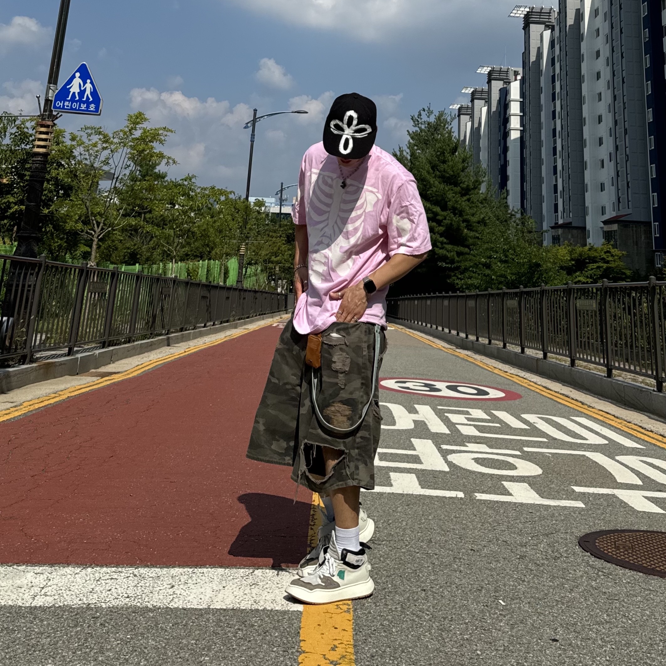 Ader Error Log; Khalif Green 착용 스타일 - 1