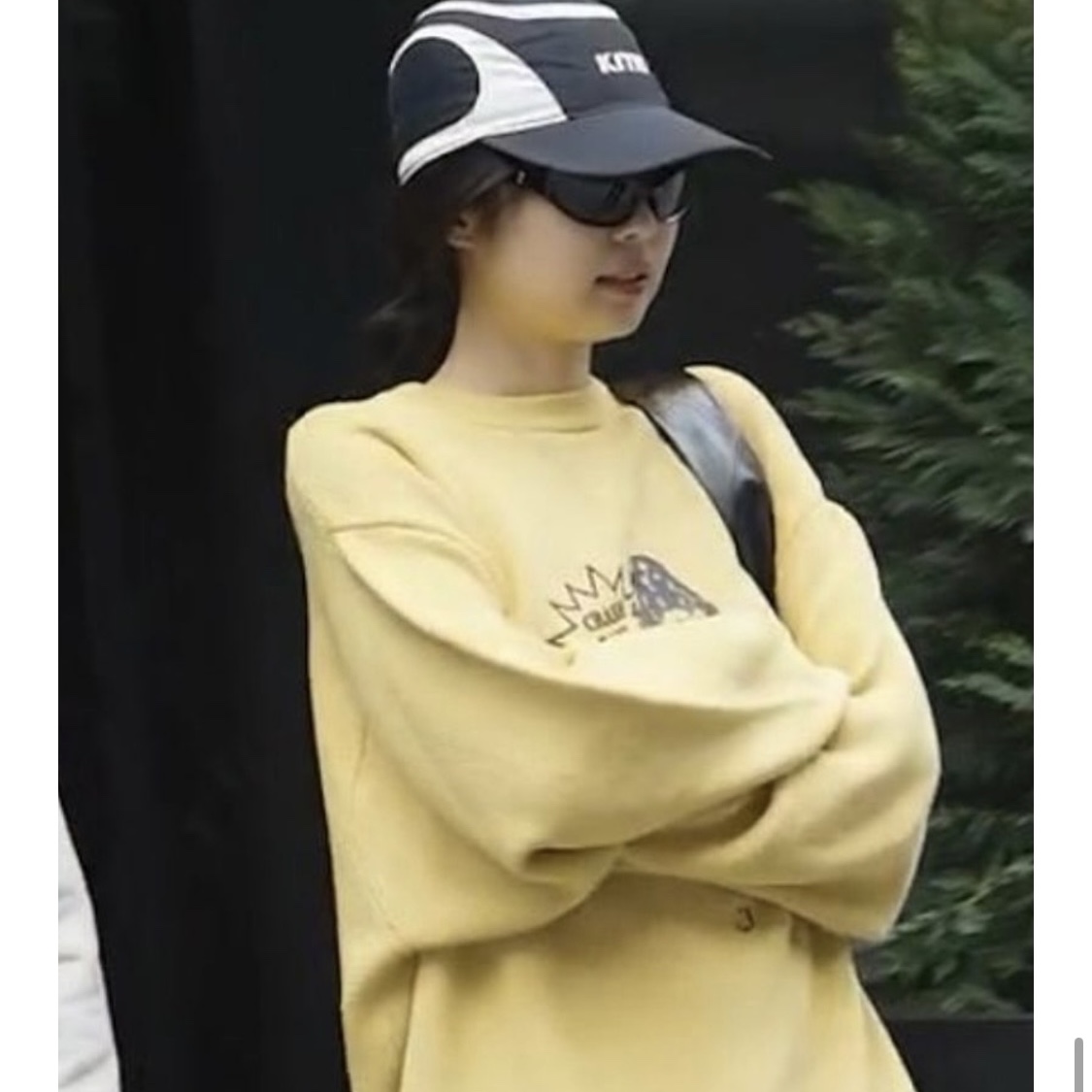 Kith Tech Nylon Cap Black 착용 스타일