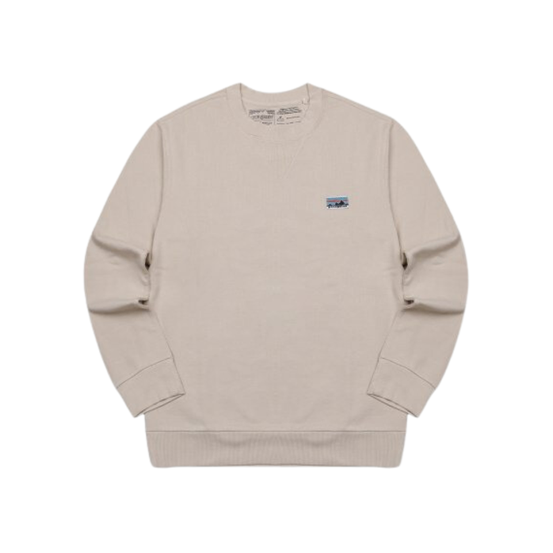 Patagonia Regenerative Organic Certified Cotton Crewneck Sweatshirt Pumice 상세 이미지 1