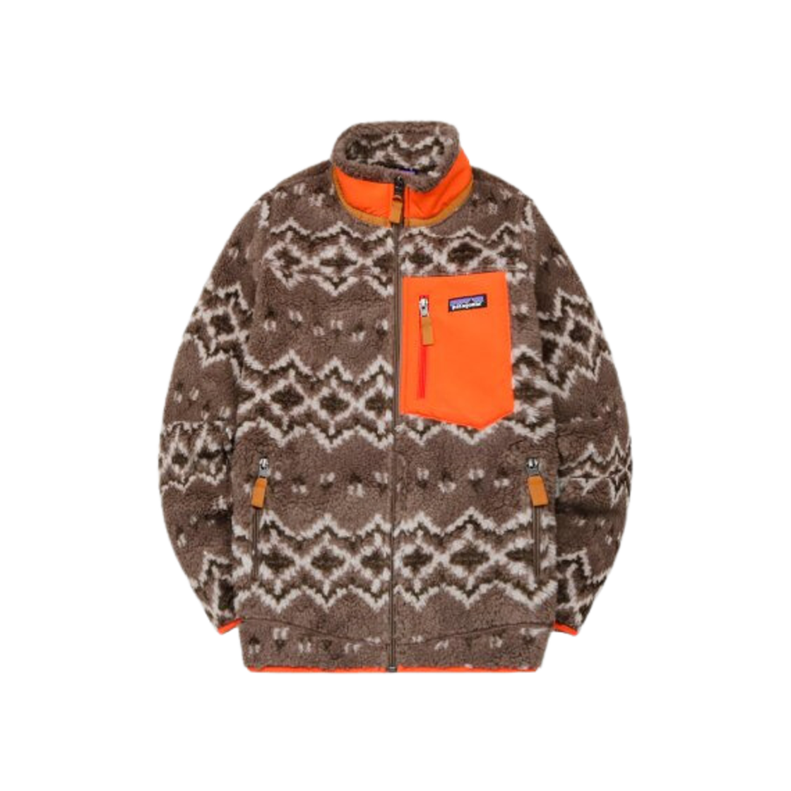 (W) Patagonia Classic Retro-X Jacket Sweet Cedar Topsoil Brown 상세 이미지 1