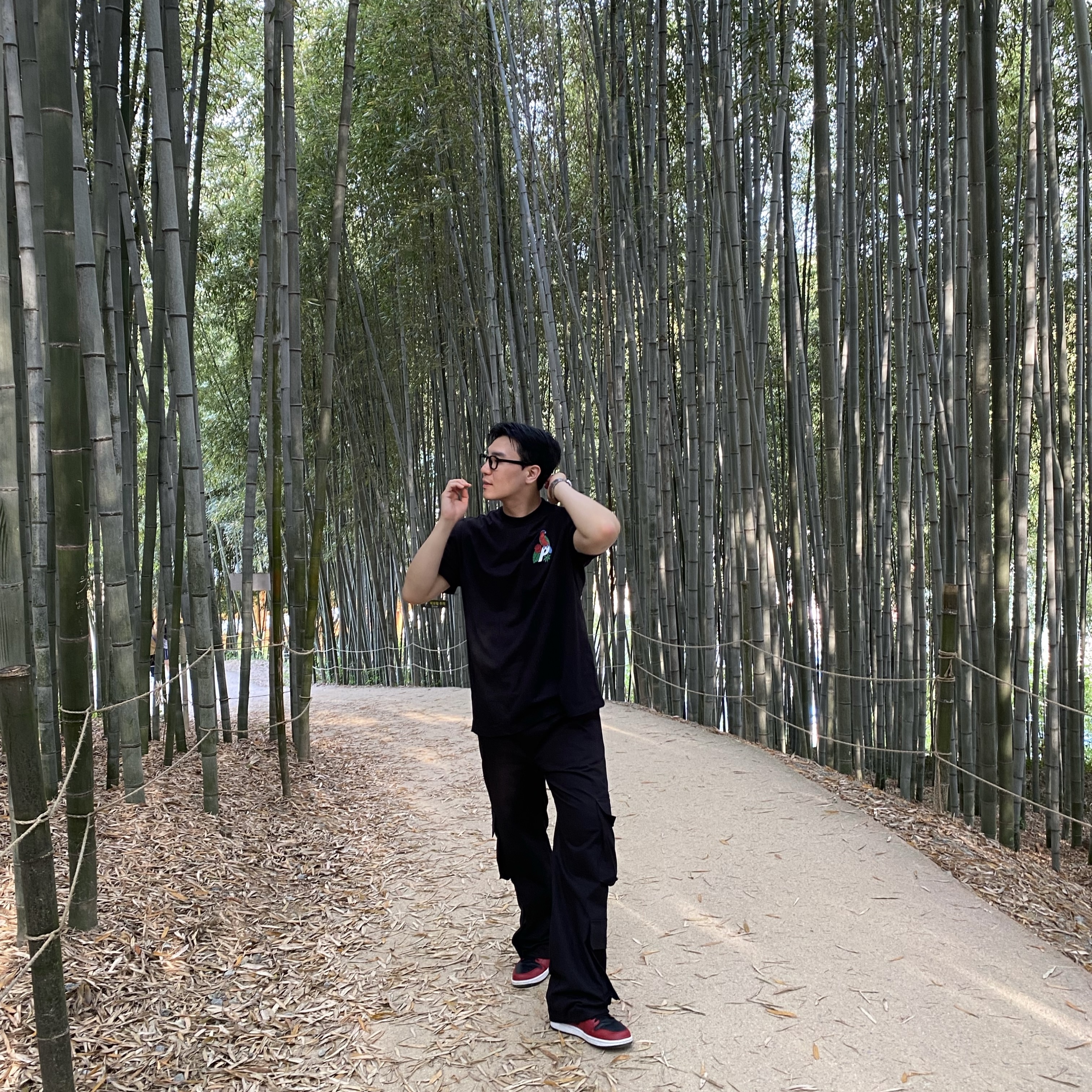 Palace Parrot Palace-3 T-Shirt Black - 20FW, (GS) Jordan 1 Low Varsity Red 착용 스타일 - 2