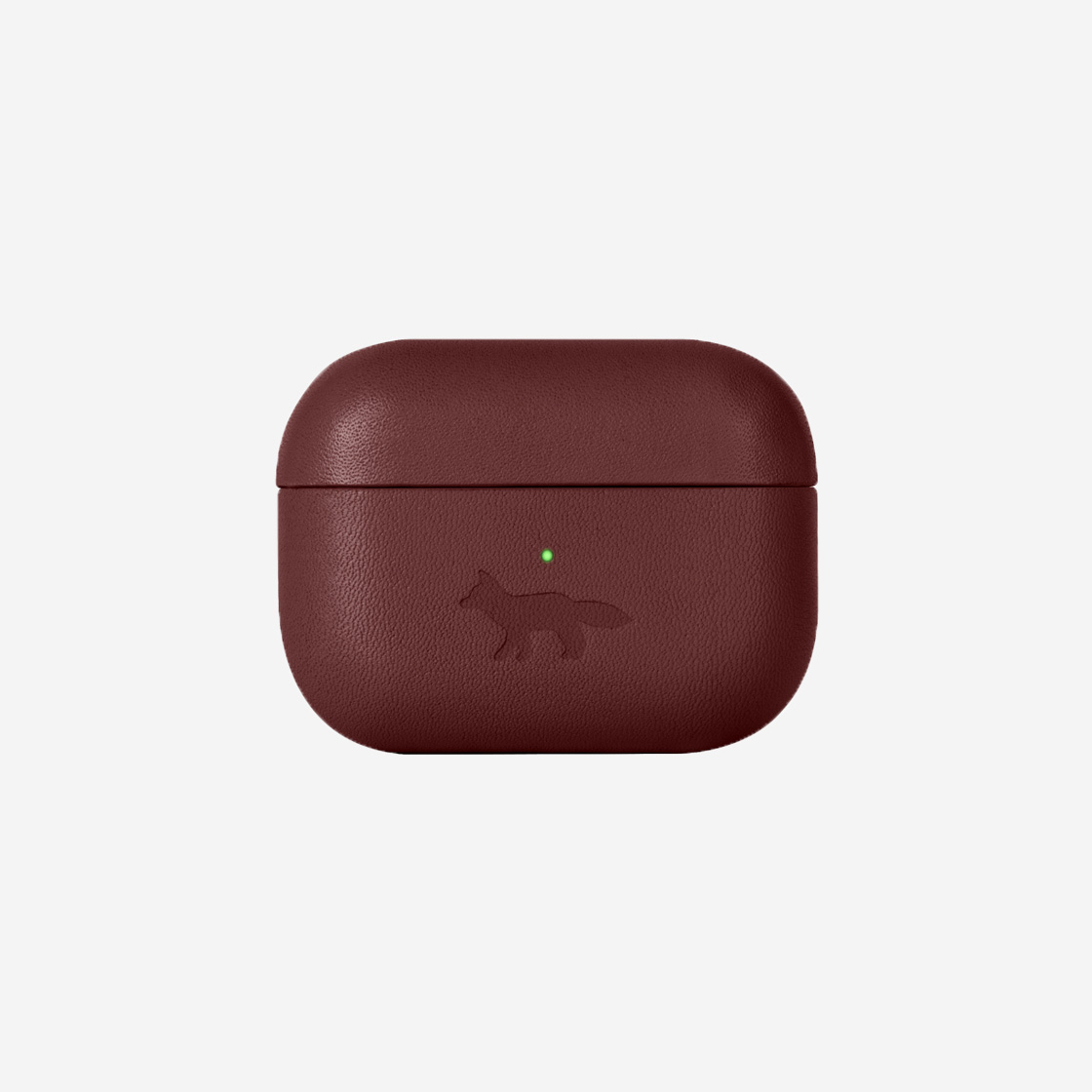 네이티브유니온 x 메종 키츠네 폭스 에어팟 프로2 케이스 와인 리스(Native Union x Maison Kitsune Fox AirPods Pro2 Case Wine Lees)